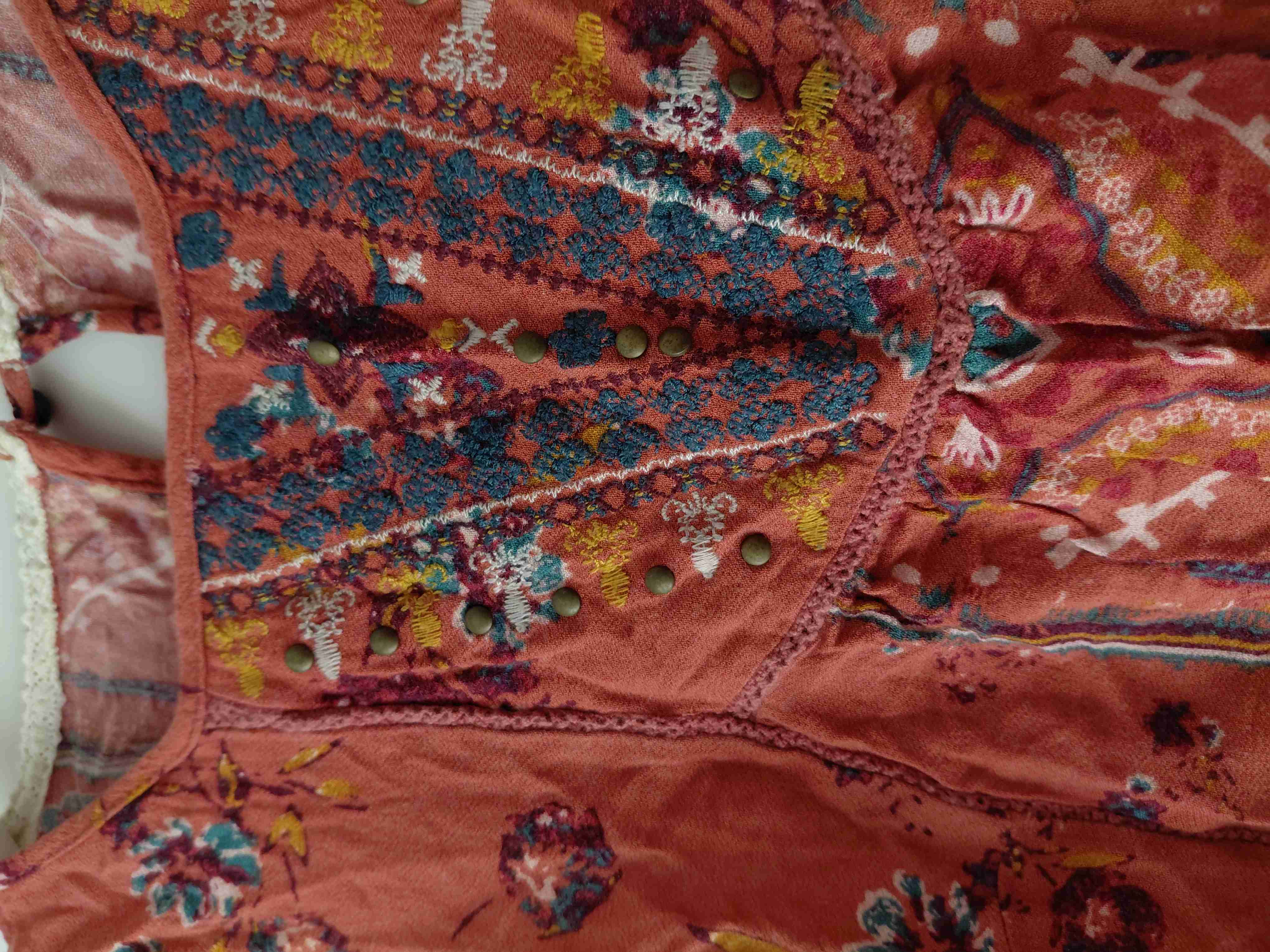 Top Étnico Sin Mangas - Talla S - miniatura 2