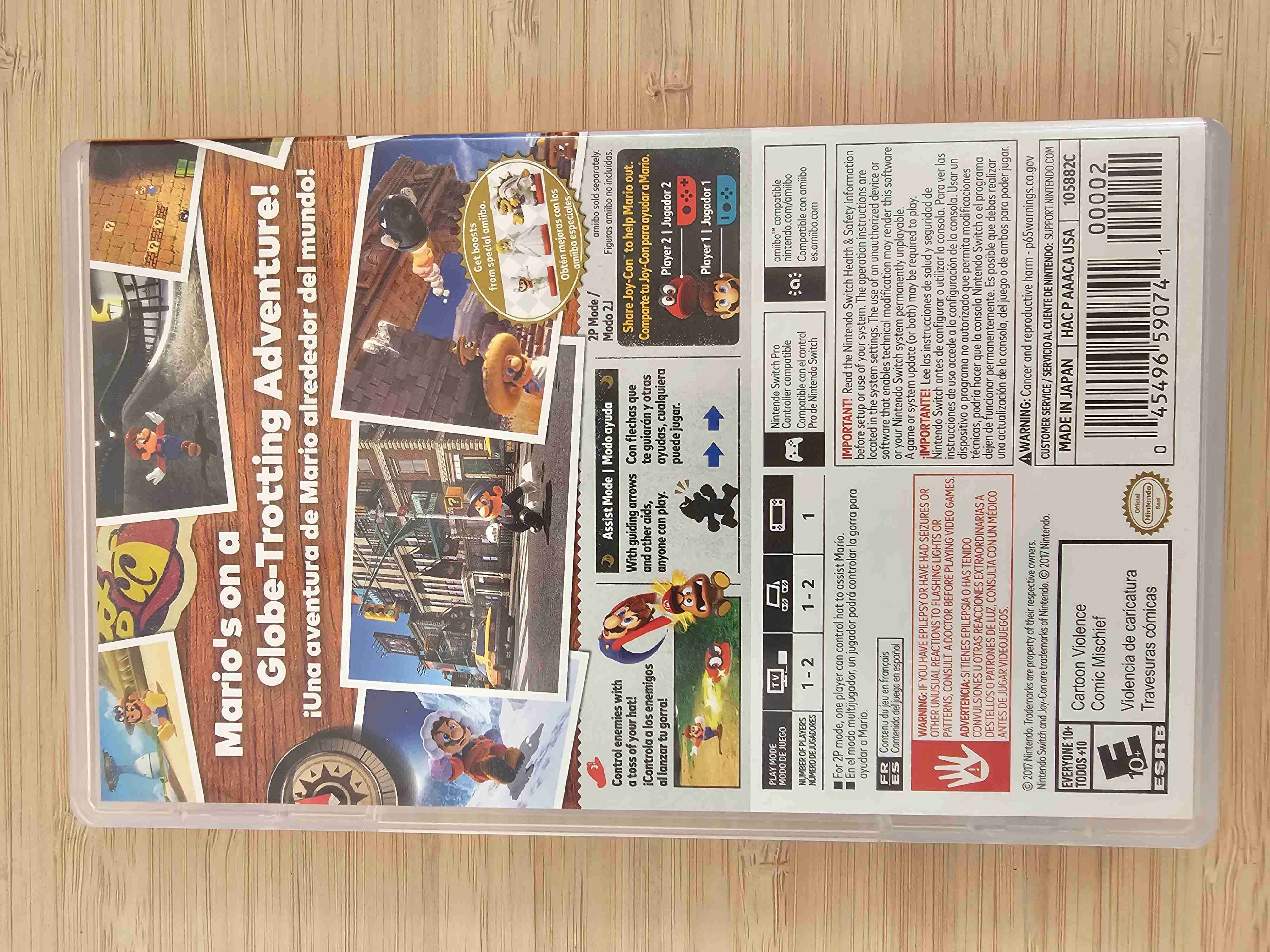 Juego Nintendo Switch Super Mario Odyssey - miniatura 2