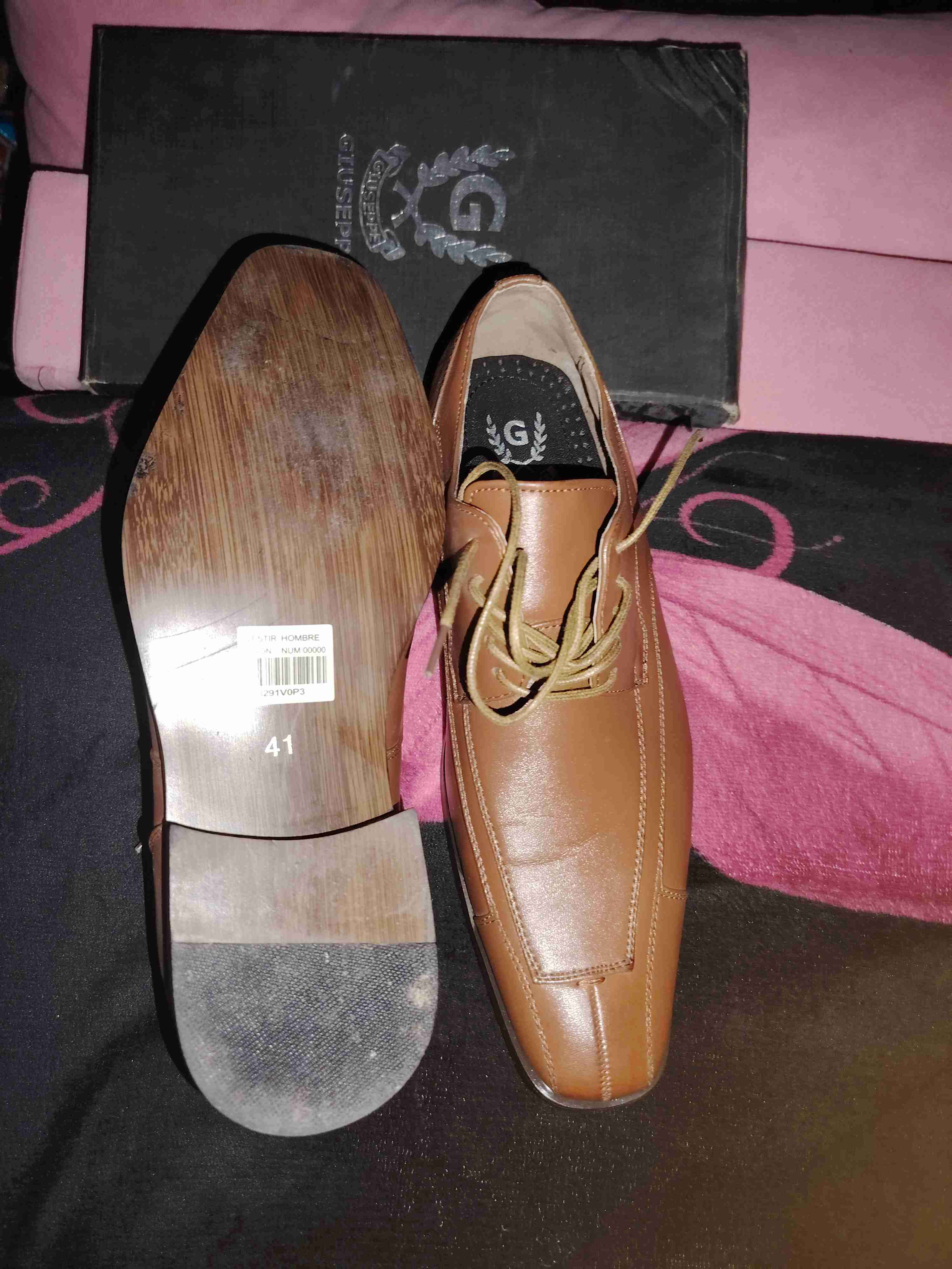 Zapatos formales marrón Giuseppe - miniatura 4