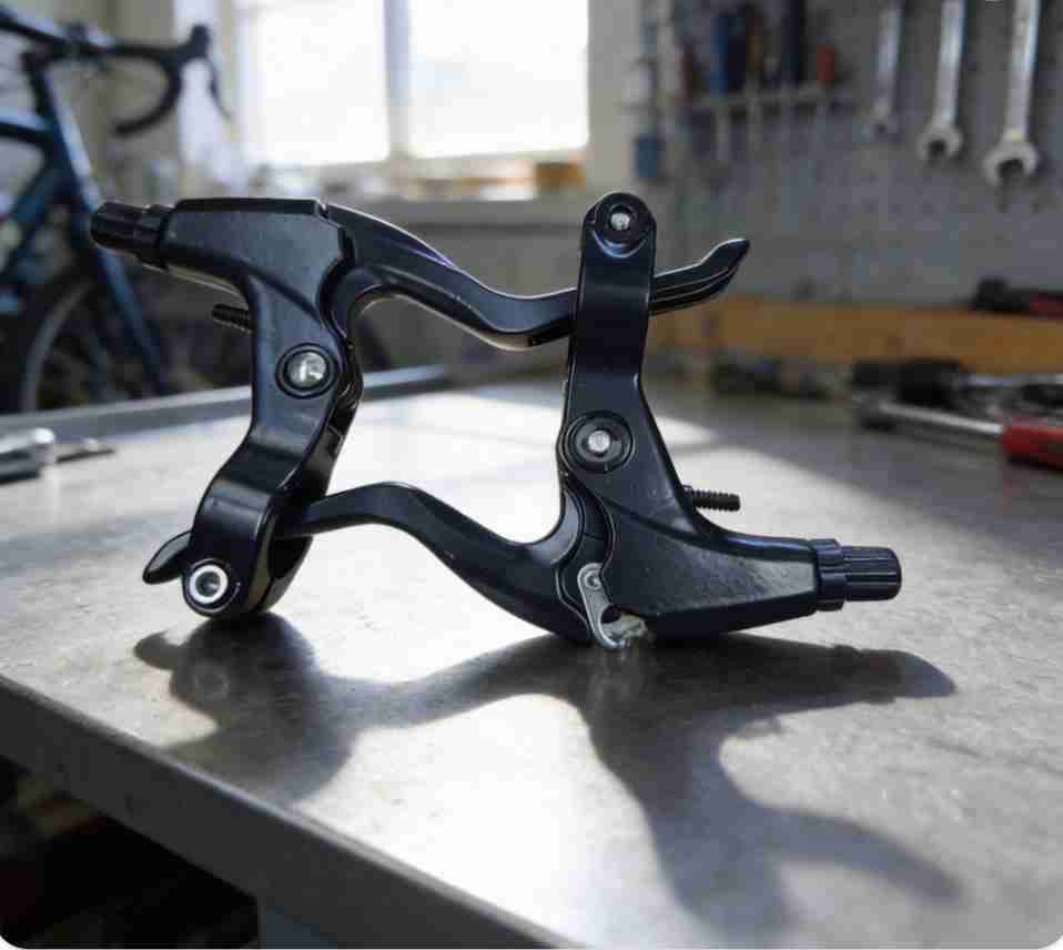 Frenos de bicicleta negros