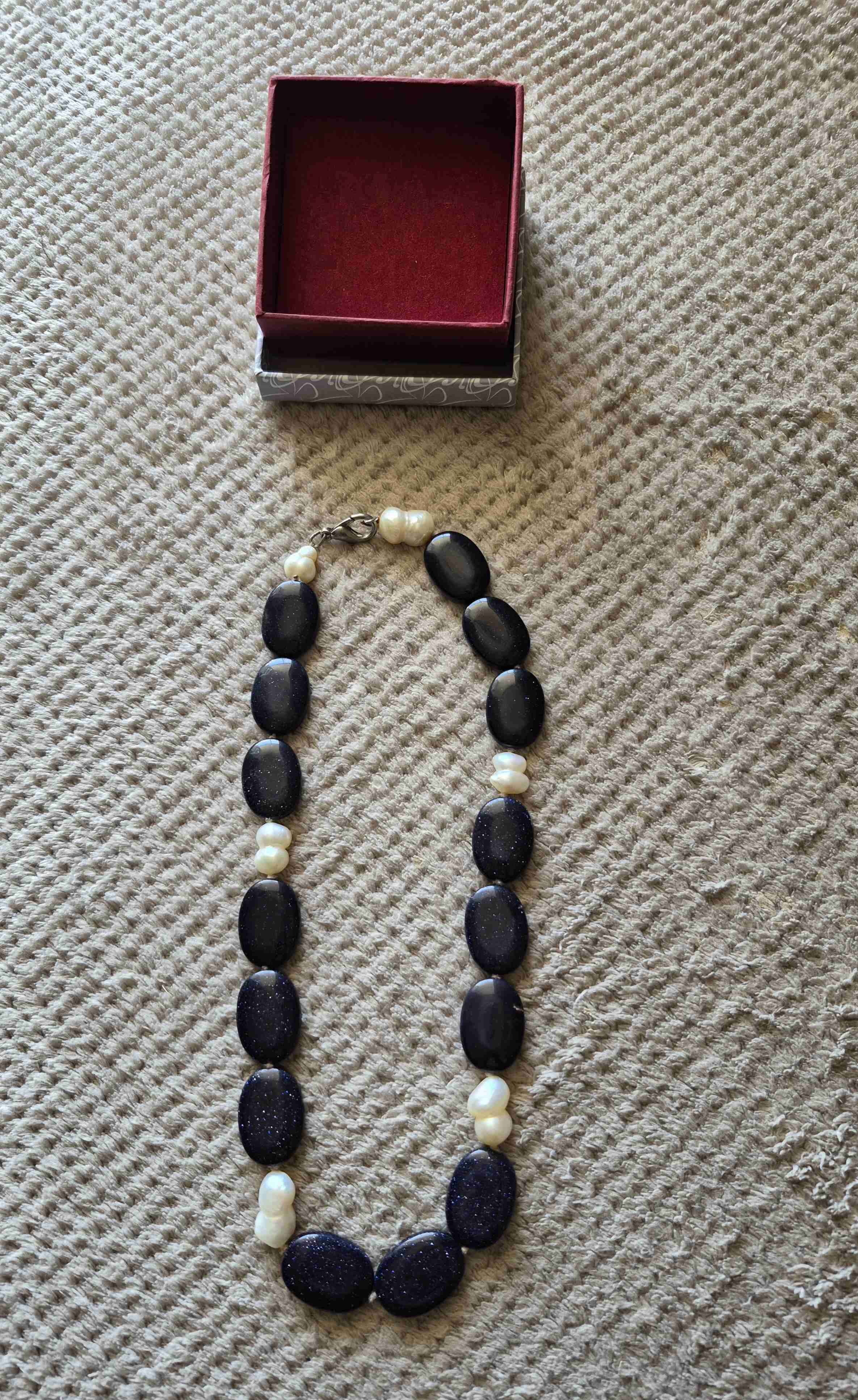 Collares de piedras semipreciosas y perlas - miniatura 4