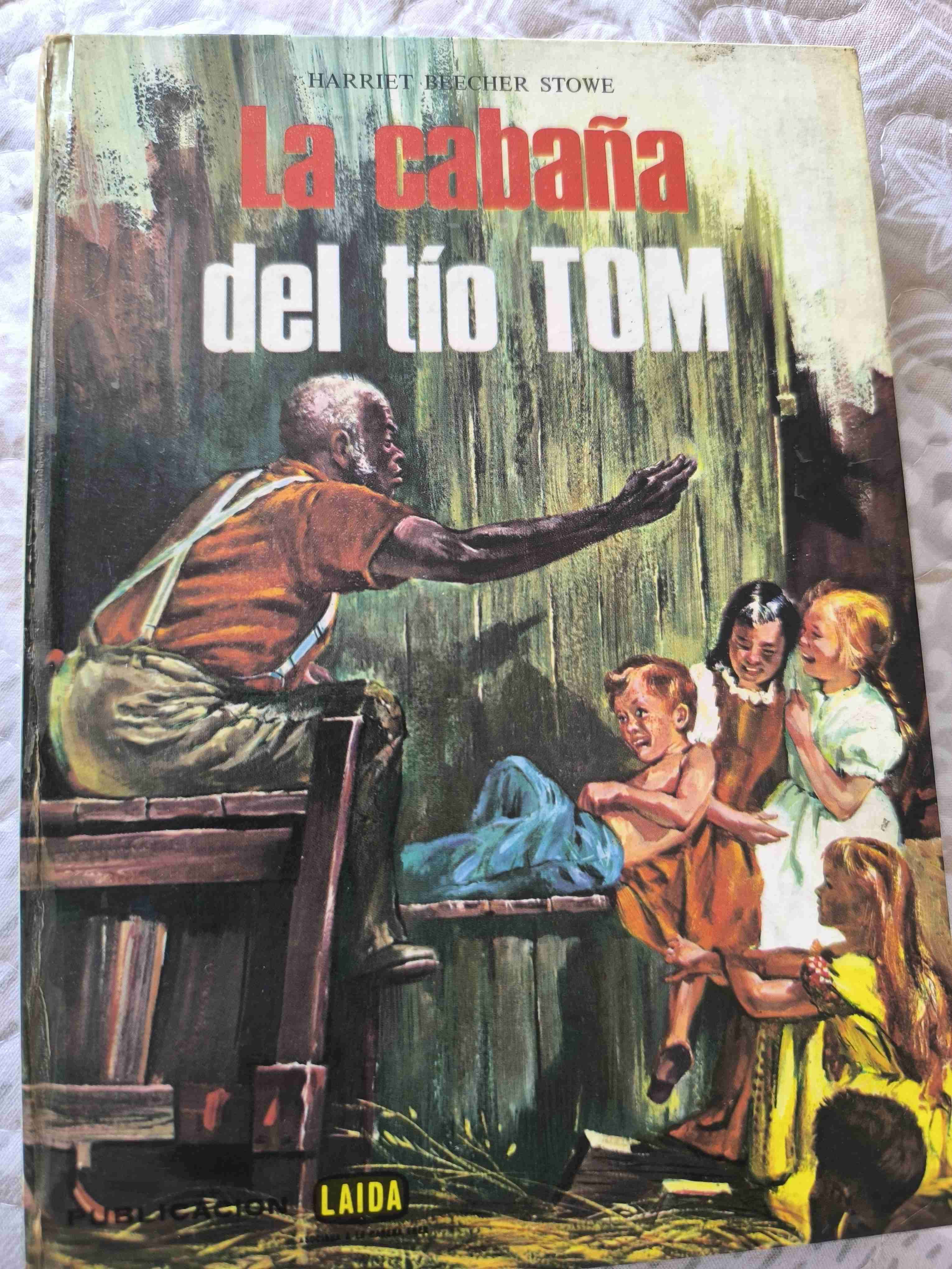 Libro Antiguo 'La cabaña del tío Tom'