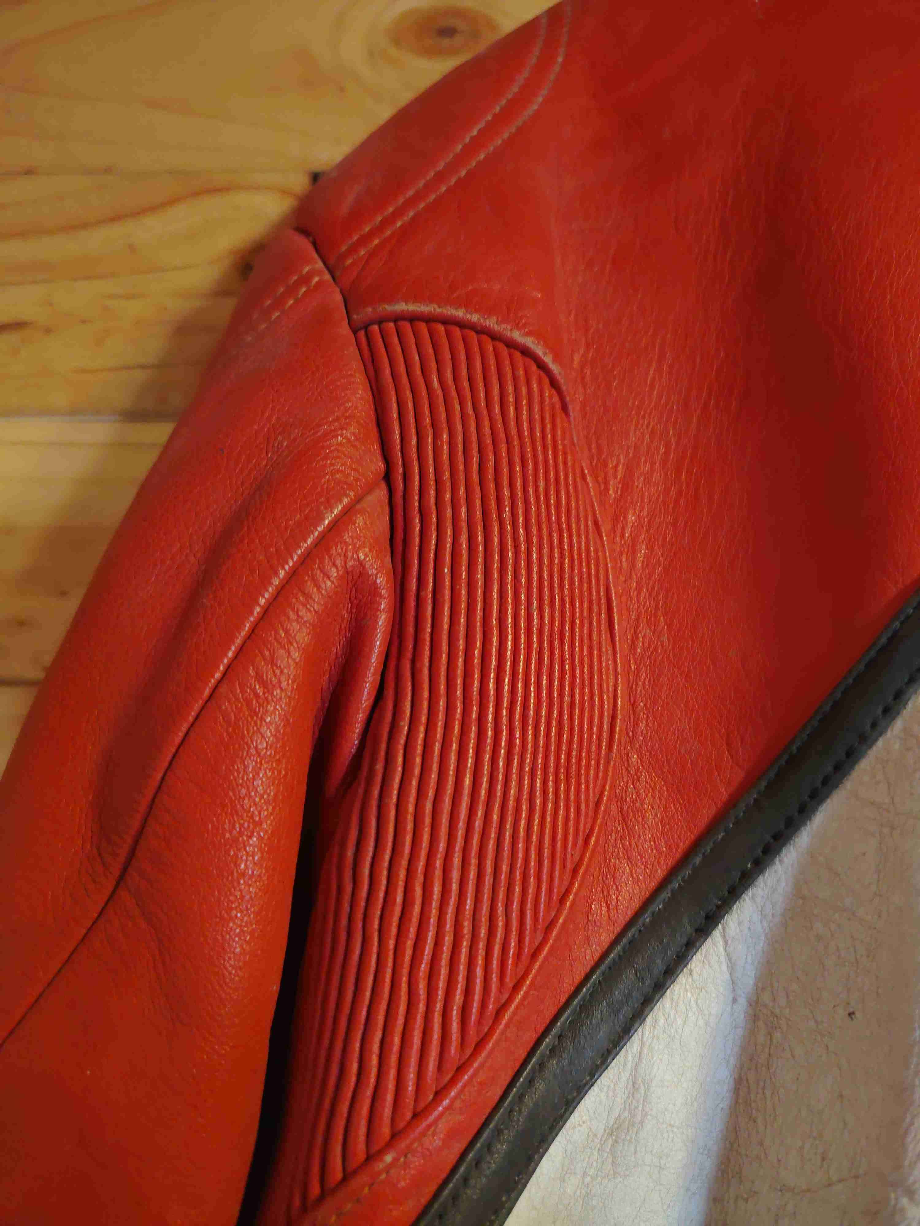 Chaqueta de cuero moto vintage - 6