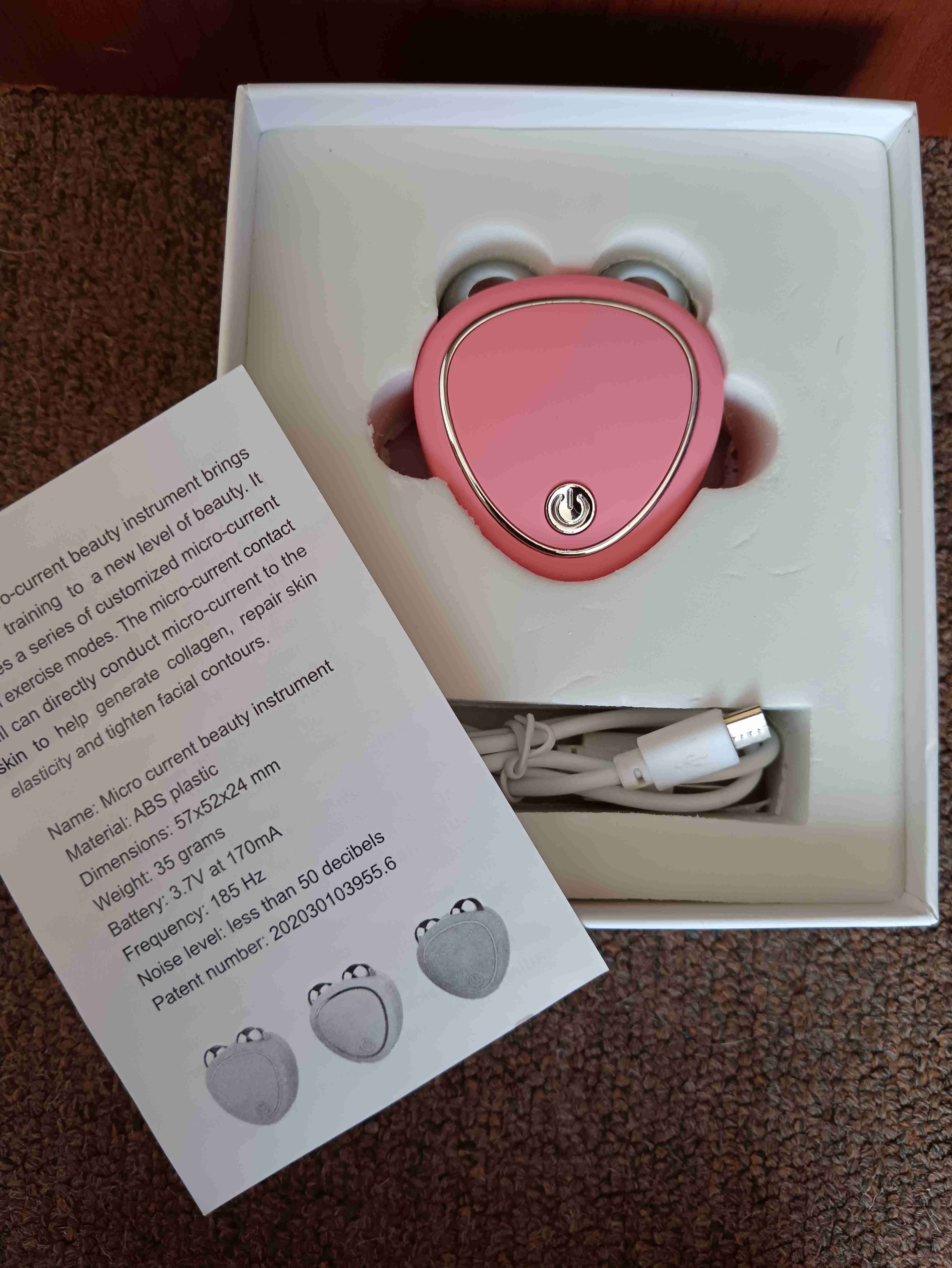 Entrenador facial personal rosa - miniatura 2