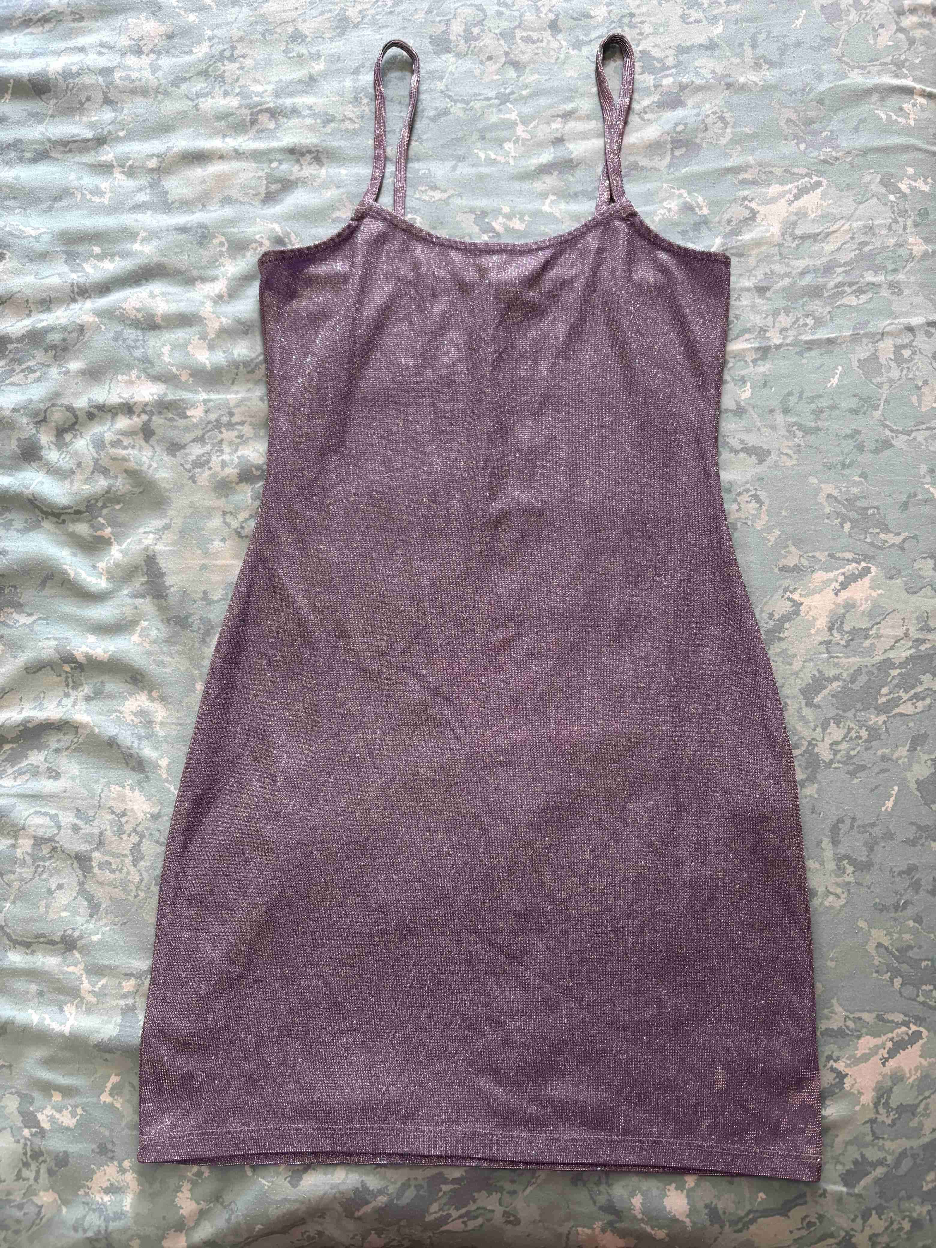 Vestido corto con brillo - 2