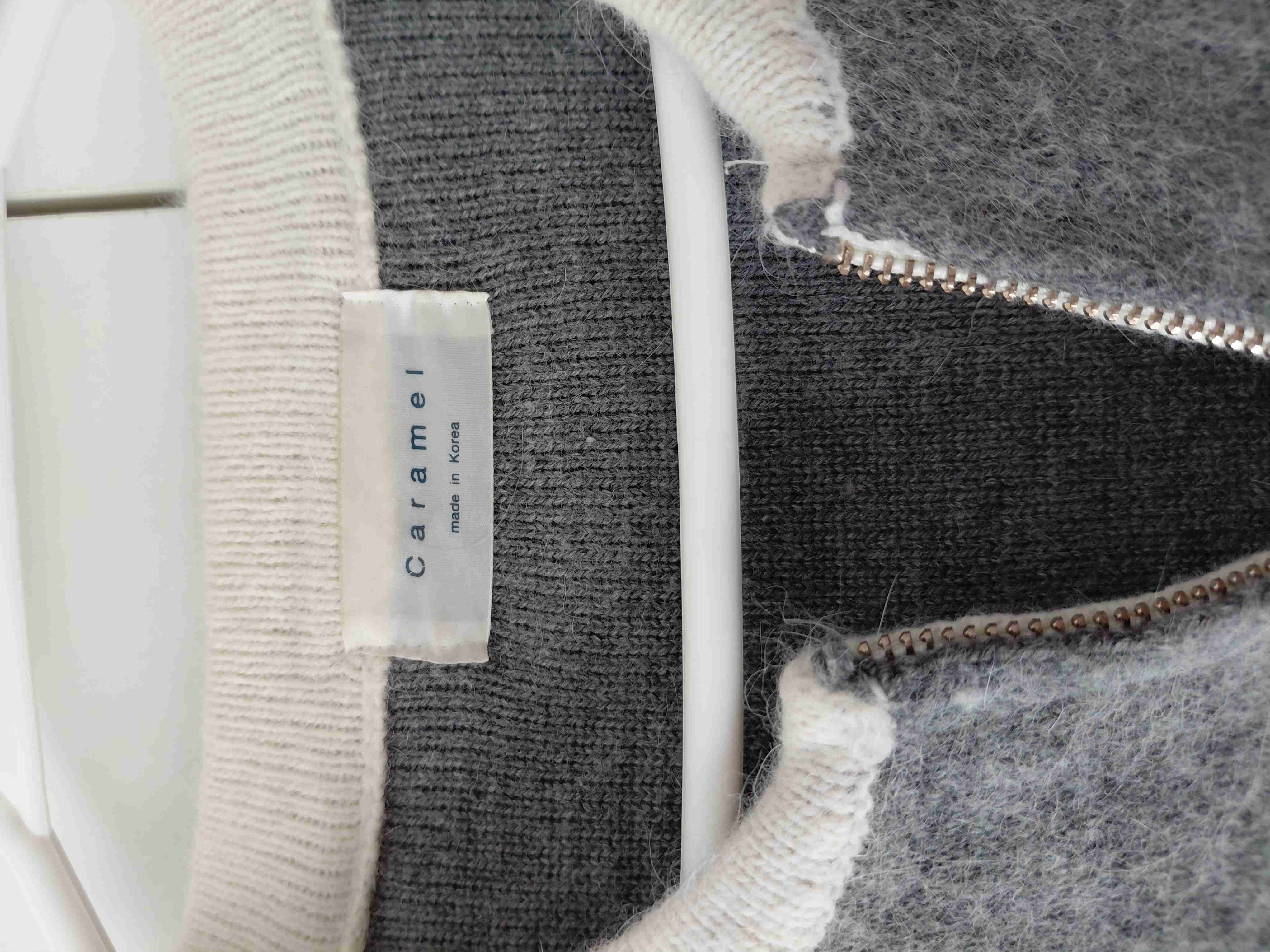 Chaqueta-Cardigan de Punto Grueso (Caramel) - 2