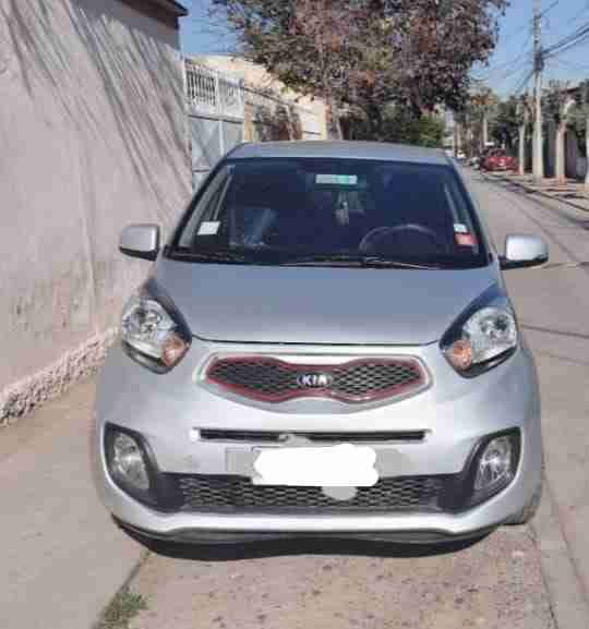 Auto Kia Morning plateado 2015 - miniatura 1