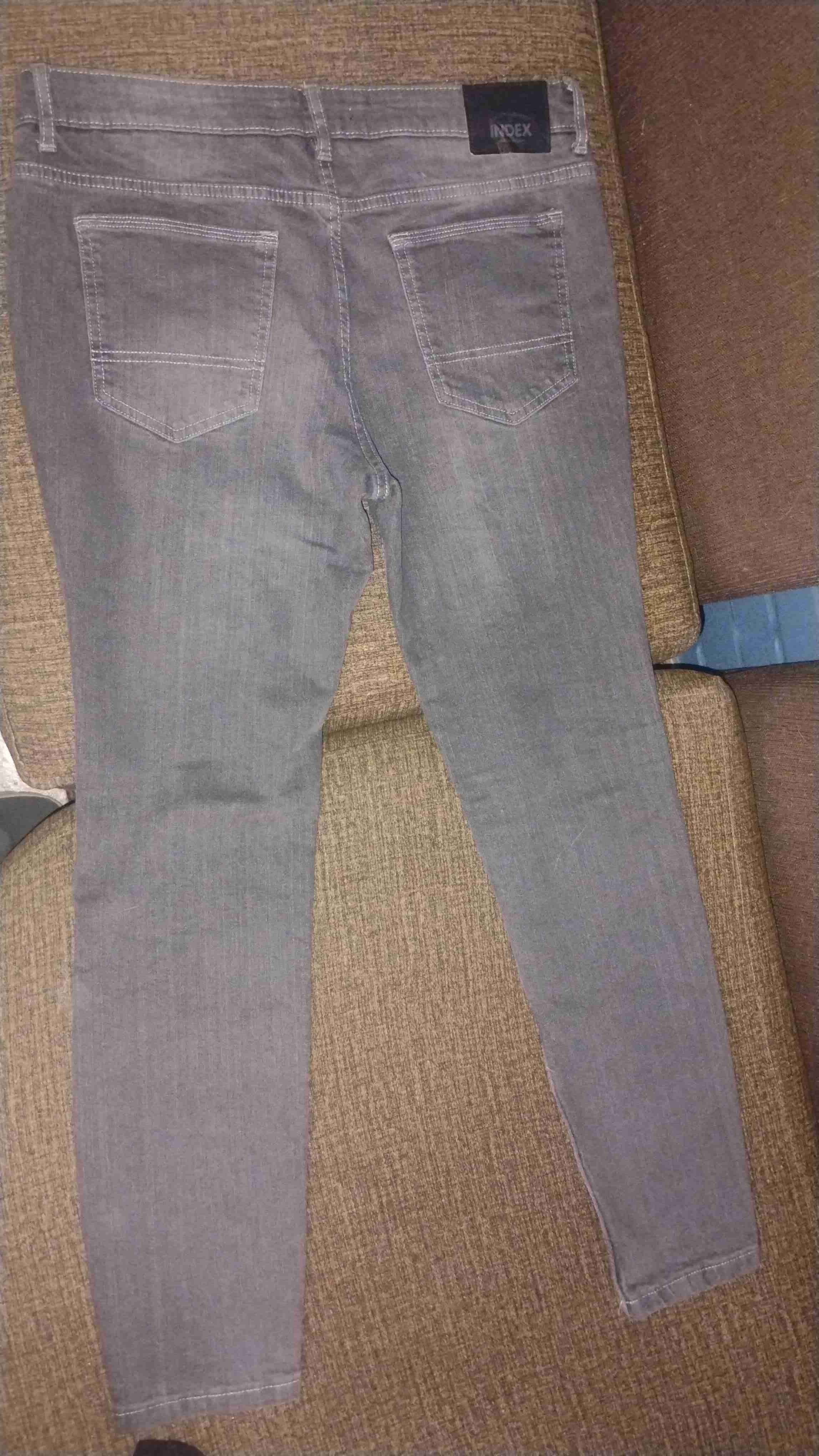 Jeans gris casuales - miniatura 3