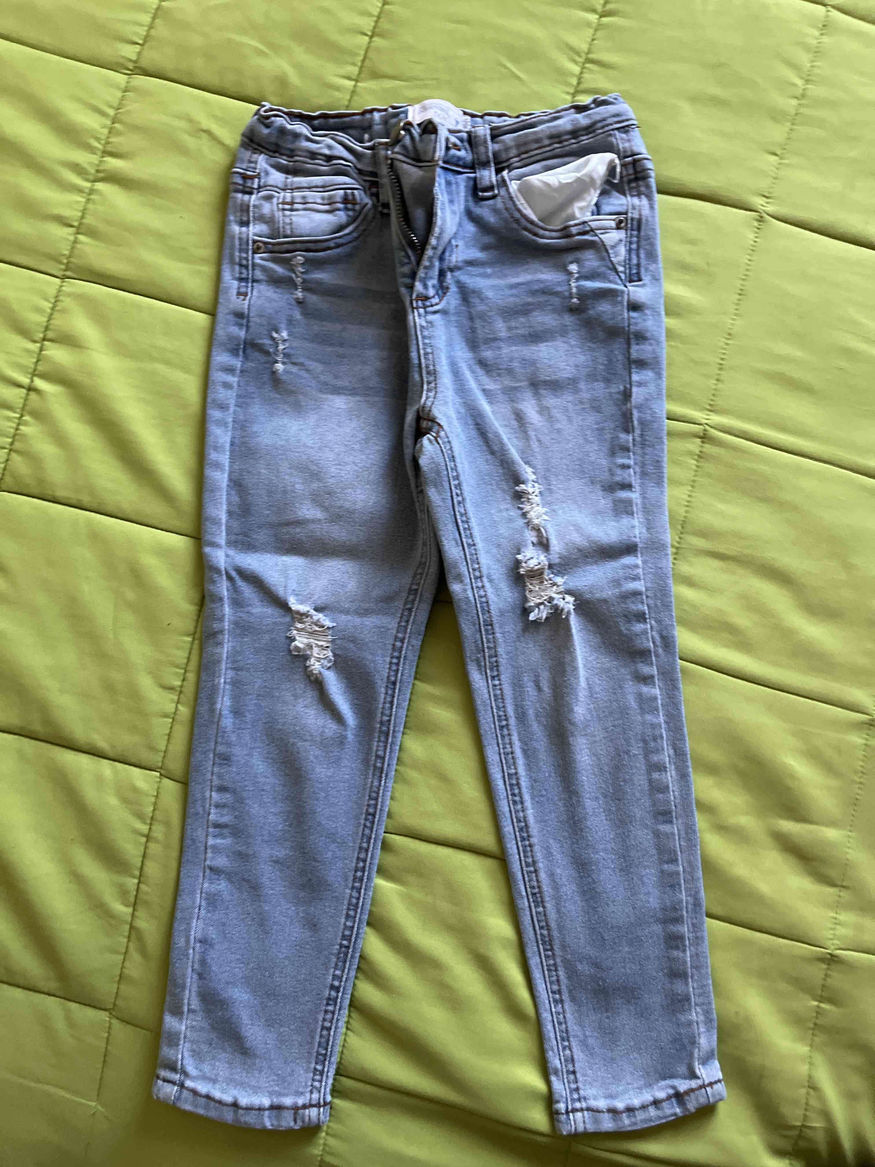 Jeans claros rotos slim fit - 1