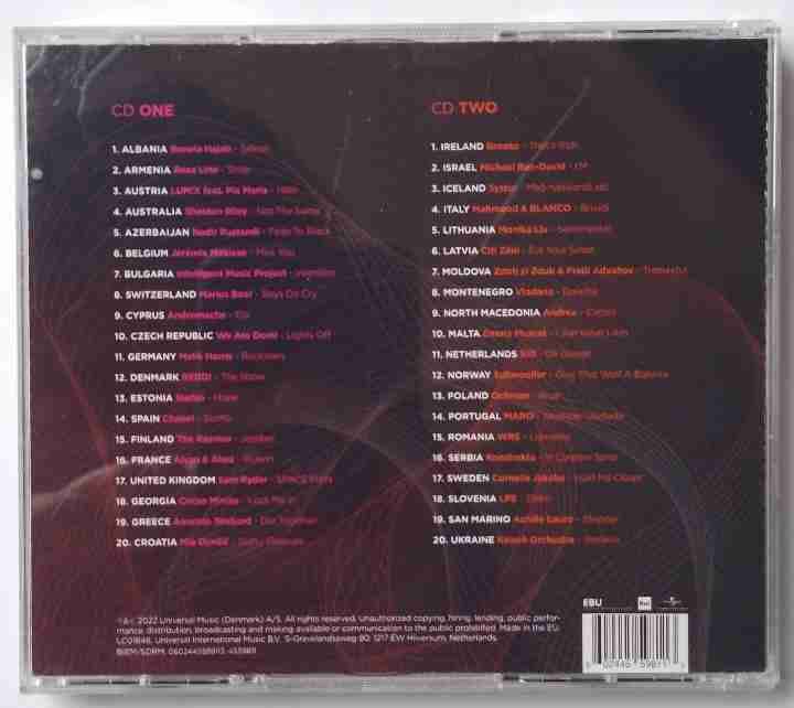 Colección de 9 CD de Eurovision Dobles Varios Años - 4