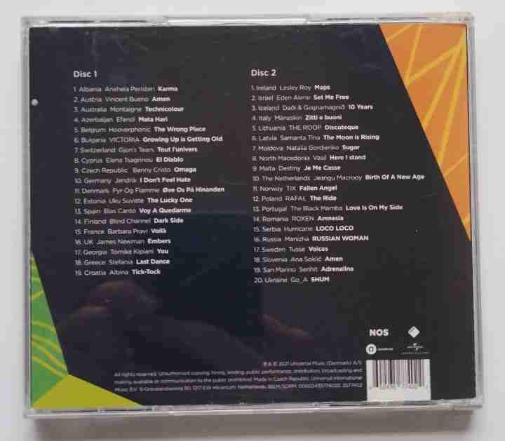 Colección de 9 CD de Eurovision Dobles Varios Años - 5