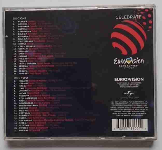 Colección de 9 CD de Eurovision Dobles Varios Años - 6