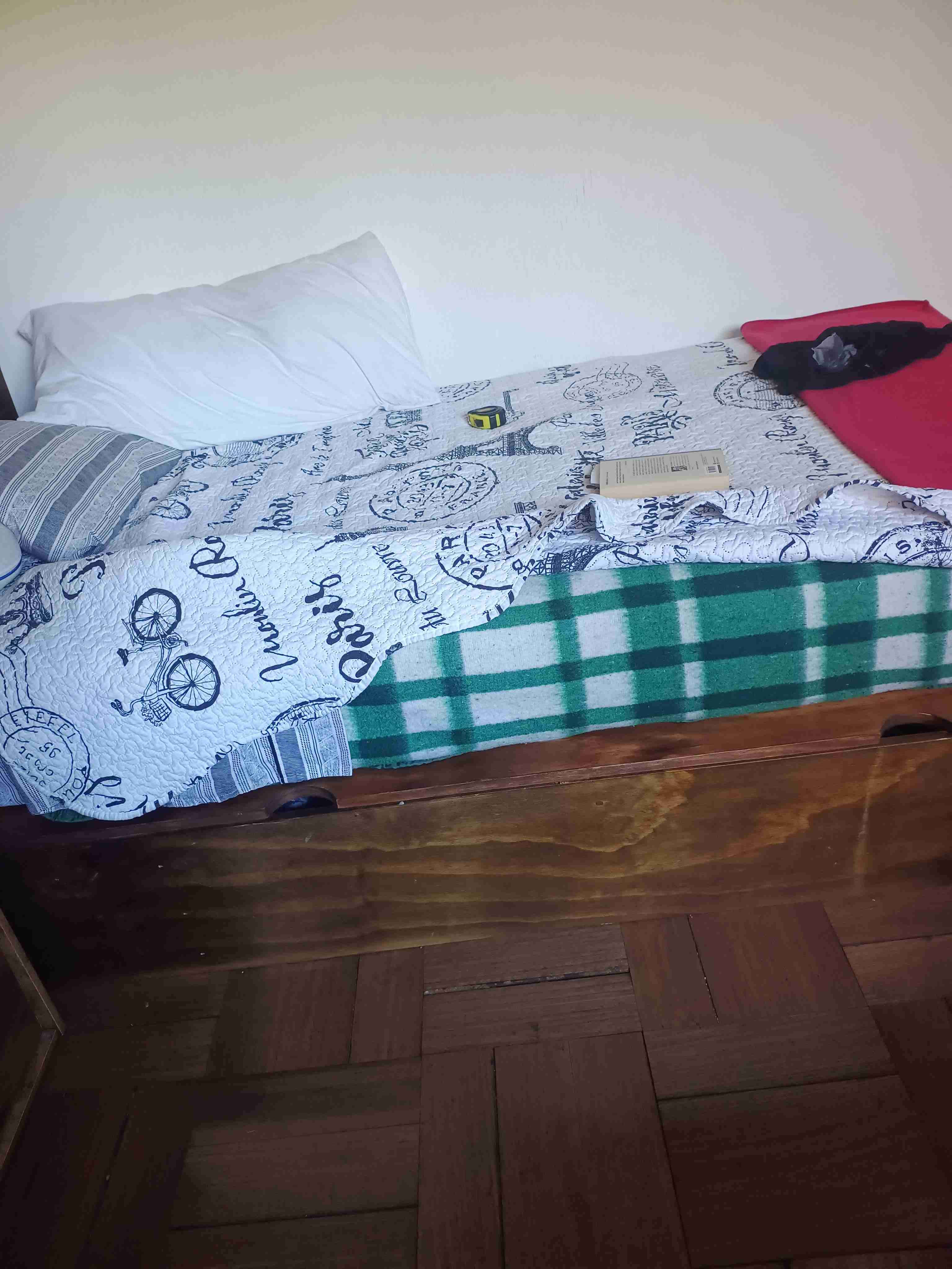 Base de Cama de madera con baúl - miniatura 3