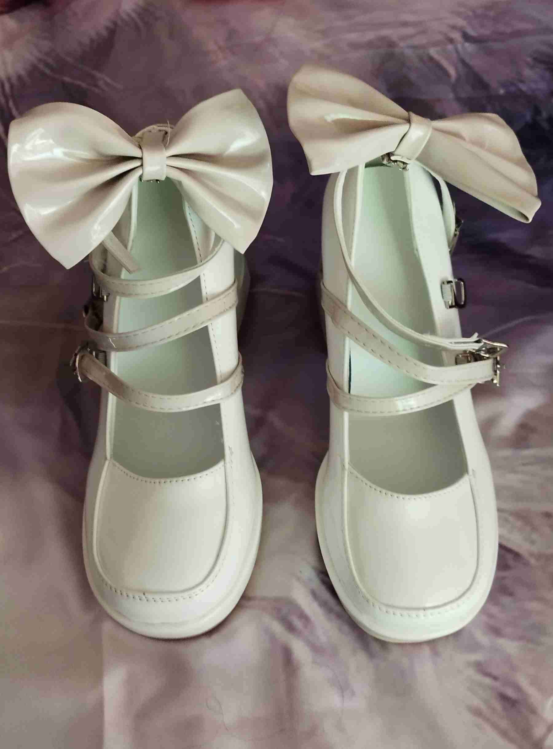 Zapatos Lolita Blancos N°37 - 4