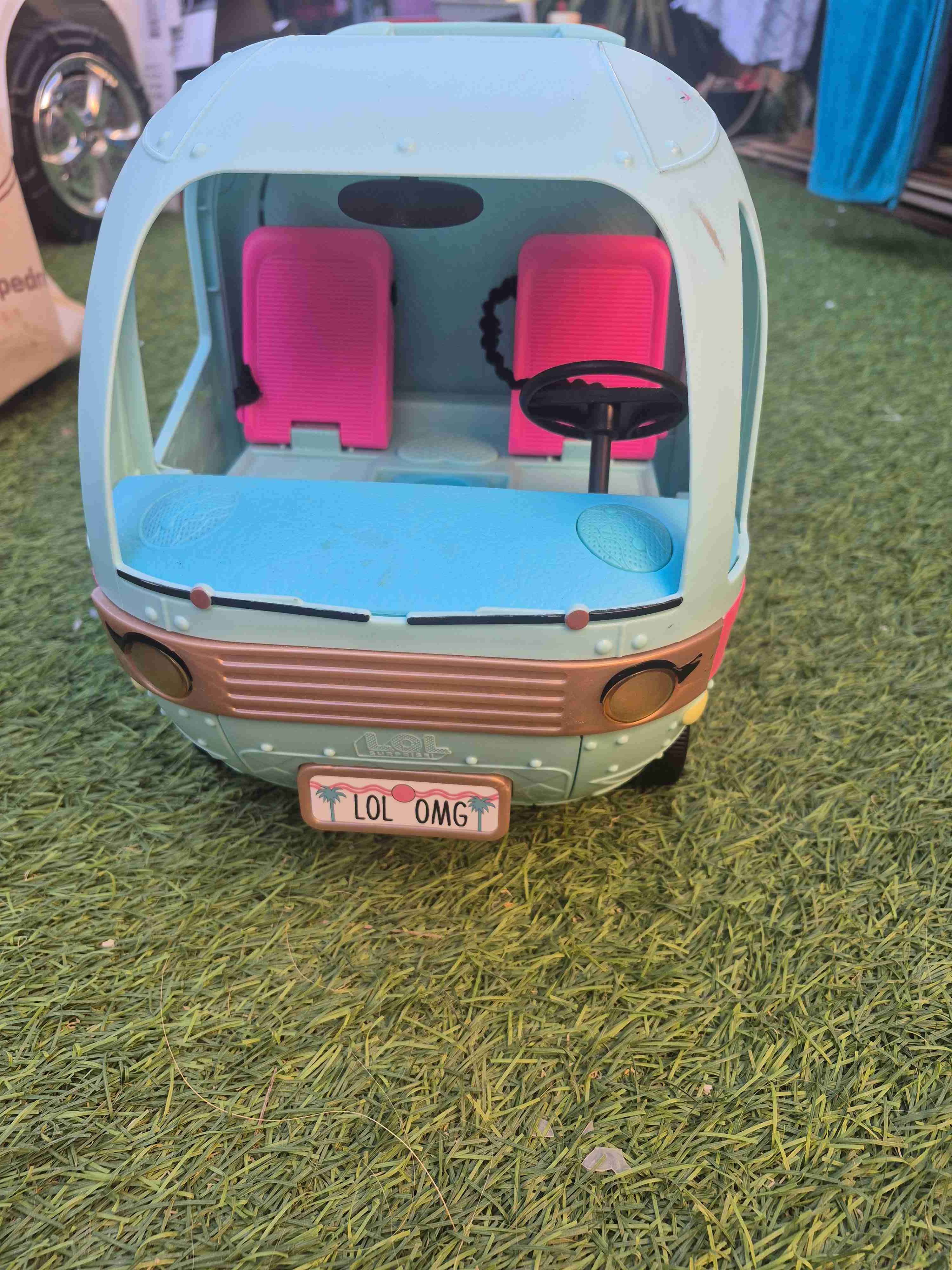 Juguete van retro de plástico Lol - miniatura 2