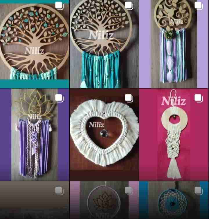 Atrapasueños y otras decoraciones - miniatura 5