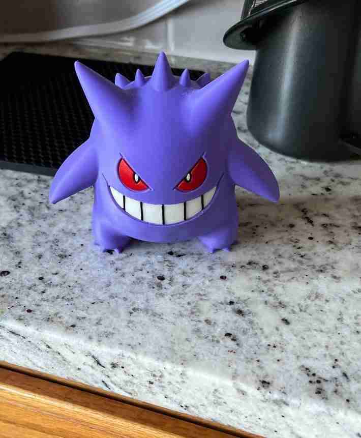 Figura 3D Pokémon Gengar - miniatura 2