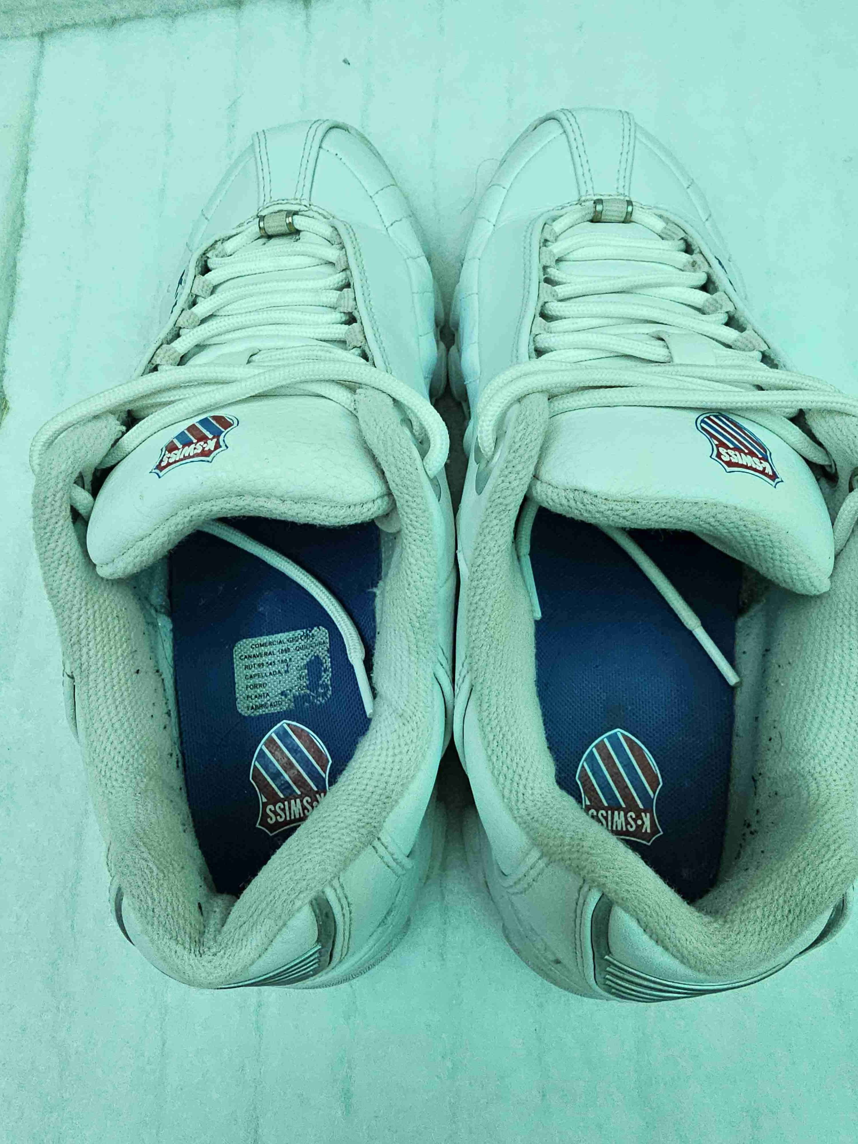 Zapatillas K-Swiss blancas - miniatura 3