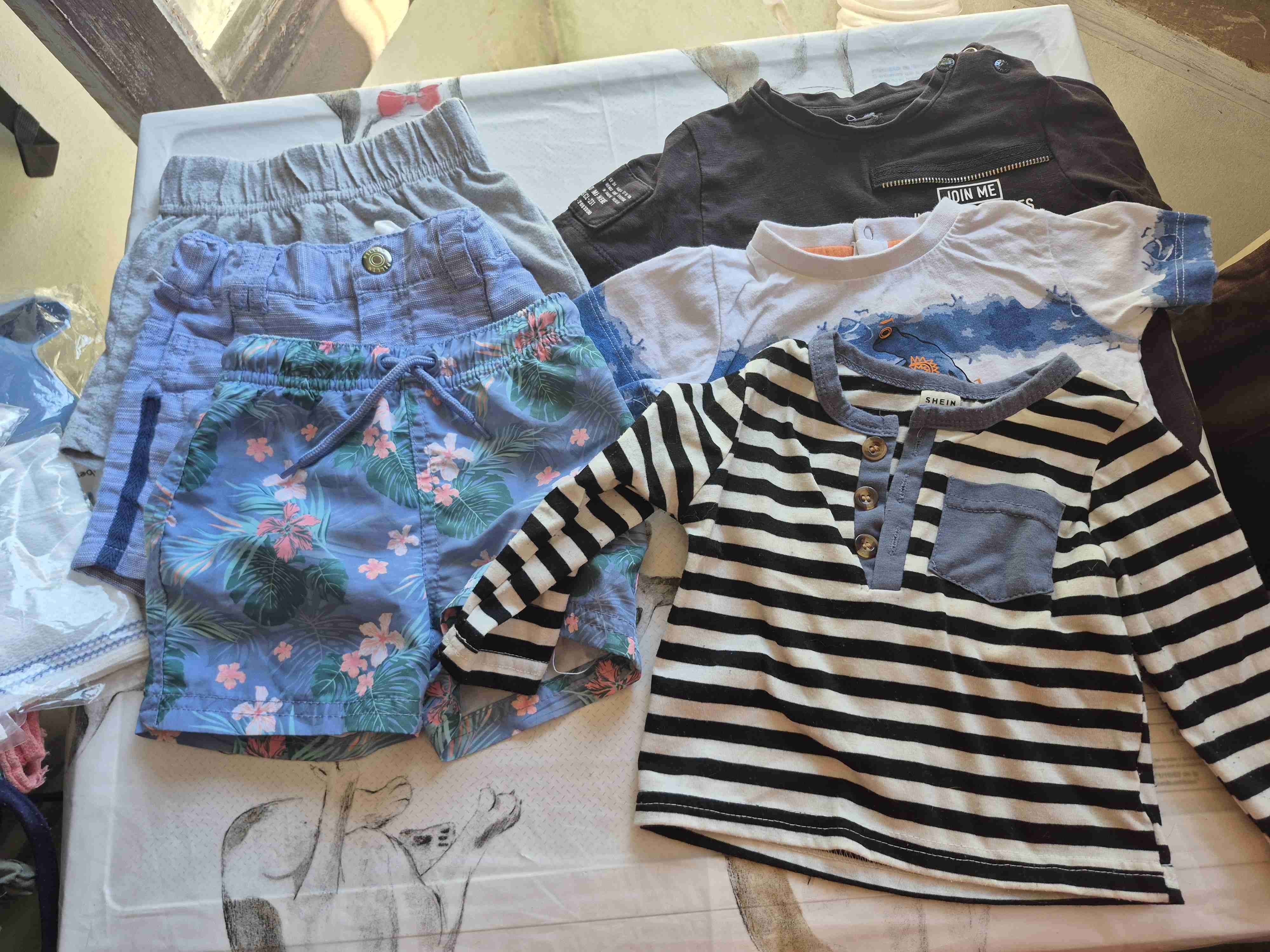 Pantalones infantiles estampados - 6