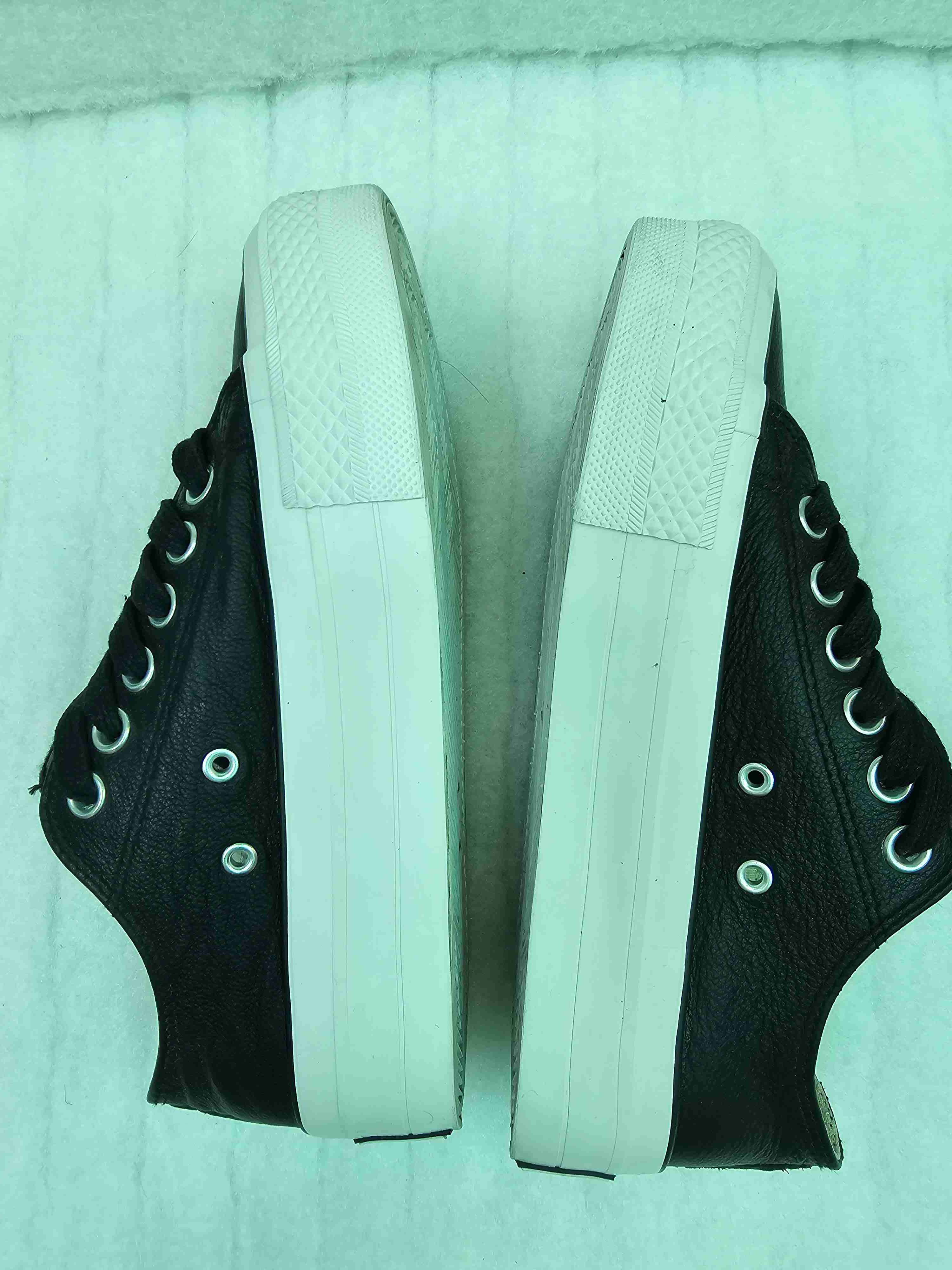 Zapatillas negras cuero Americanino - 5