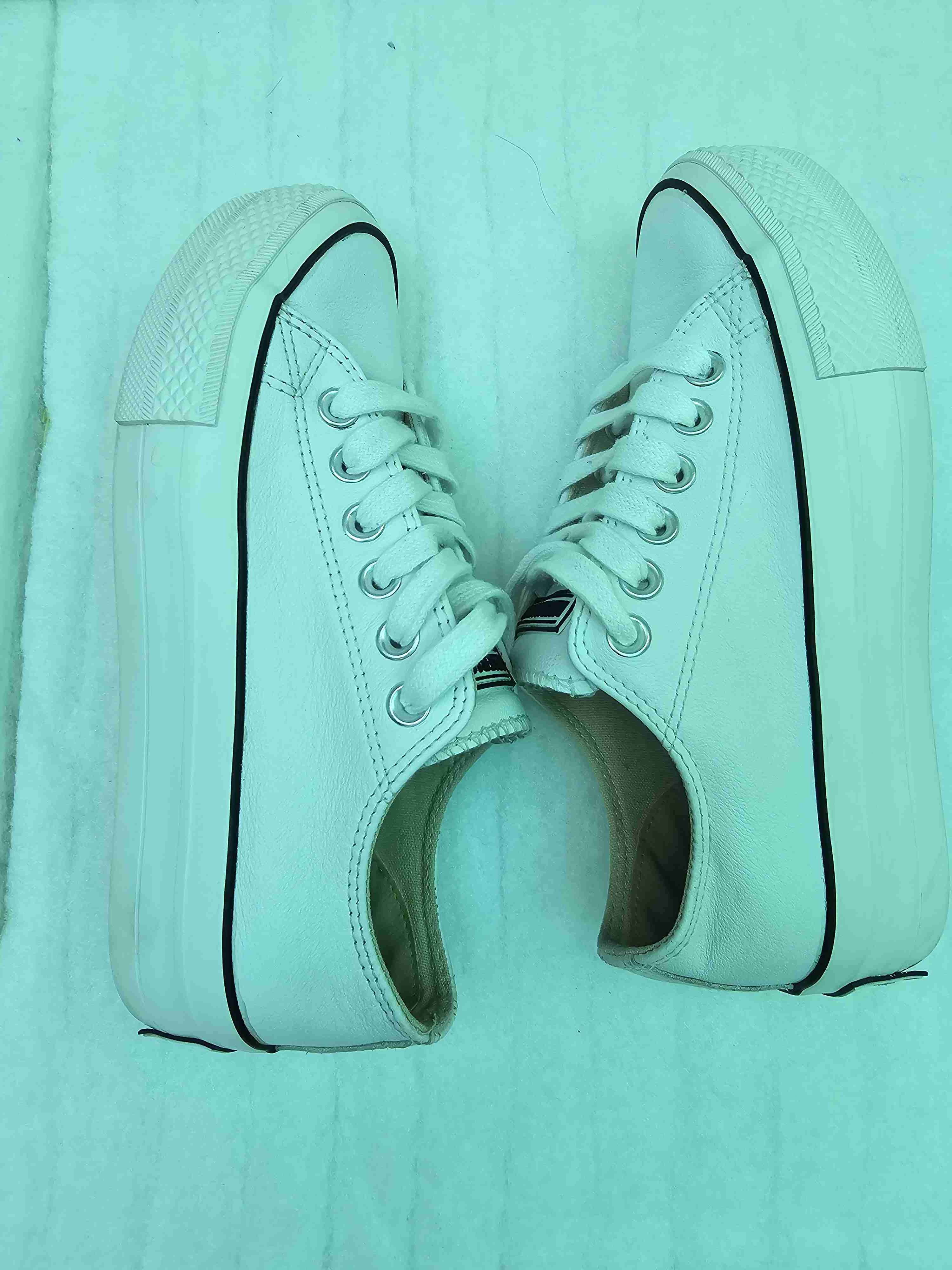 Zapatillas blancas de cuero Americanino - 3