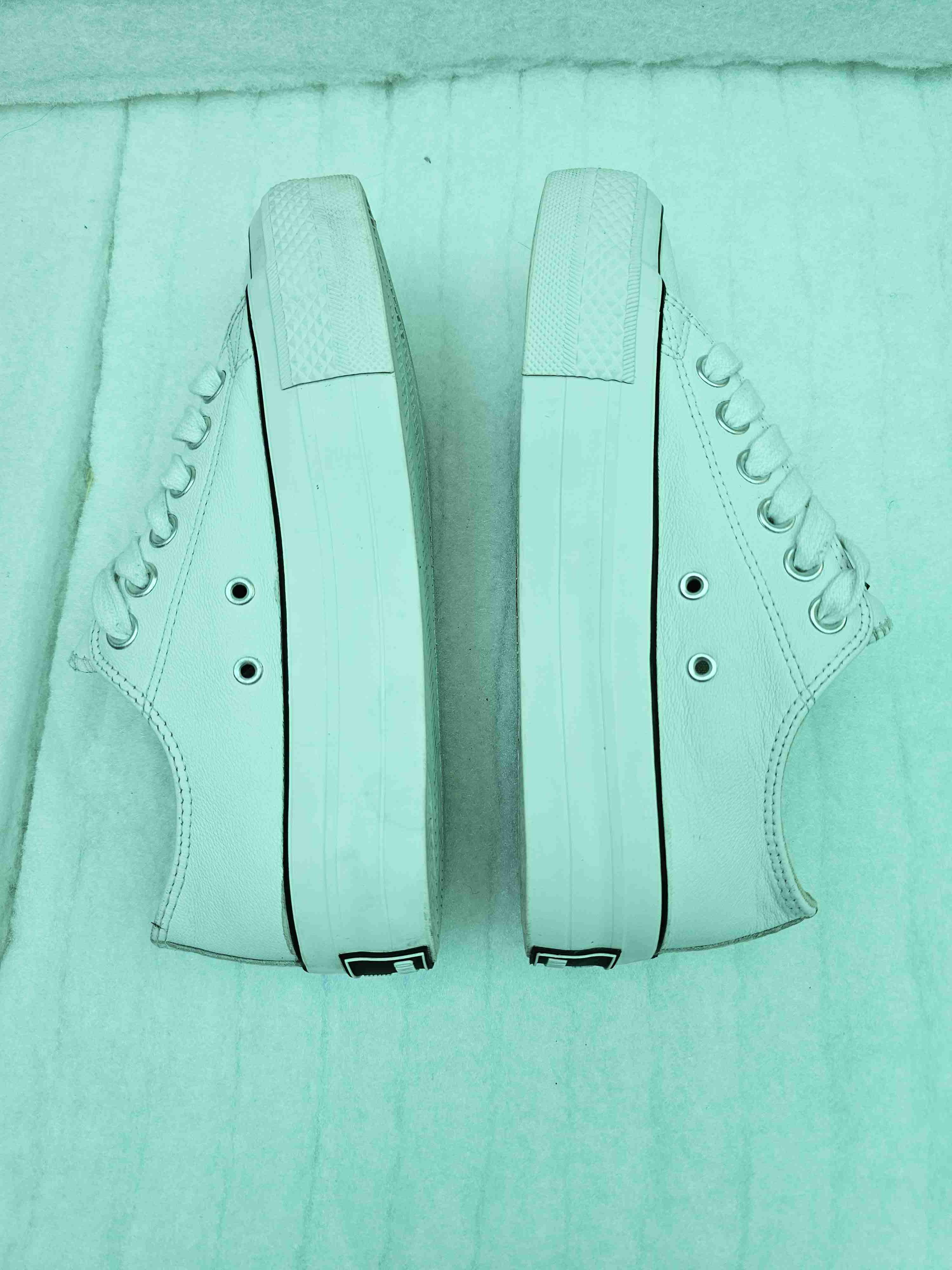 Zapatillas blancas de cuero Americanino - 4