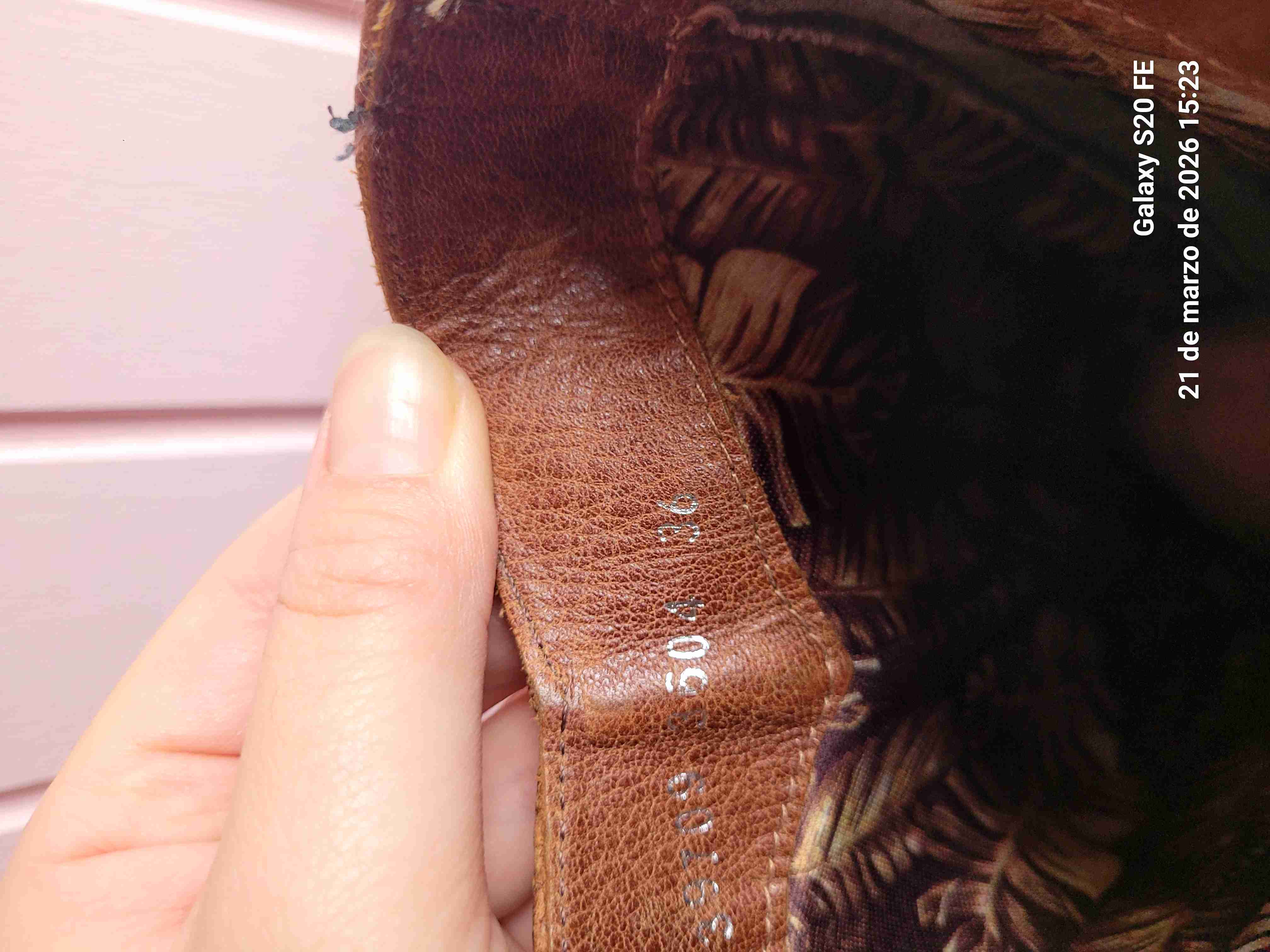 Botas 100%cuero marrón con plataforma - 5