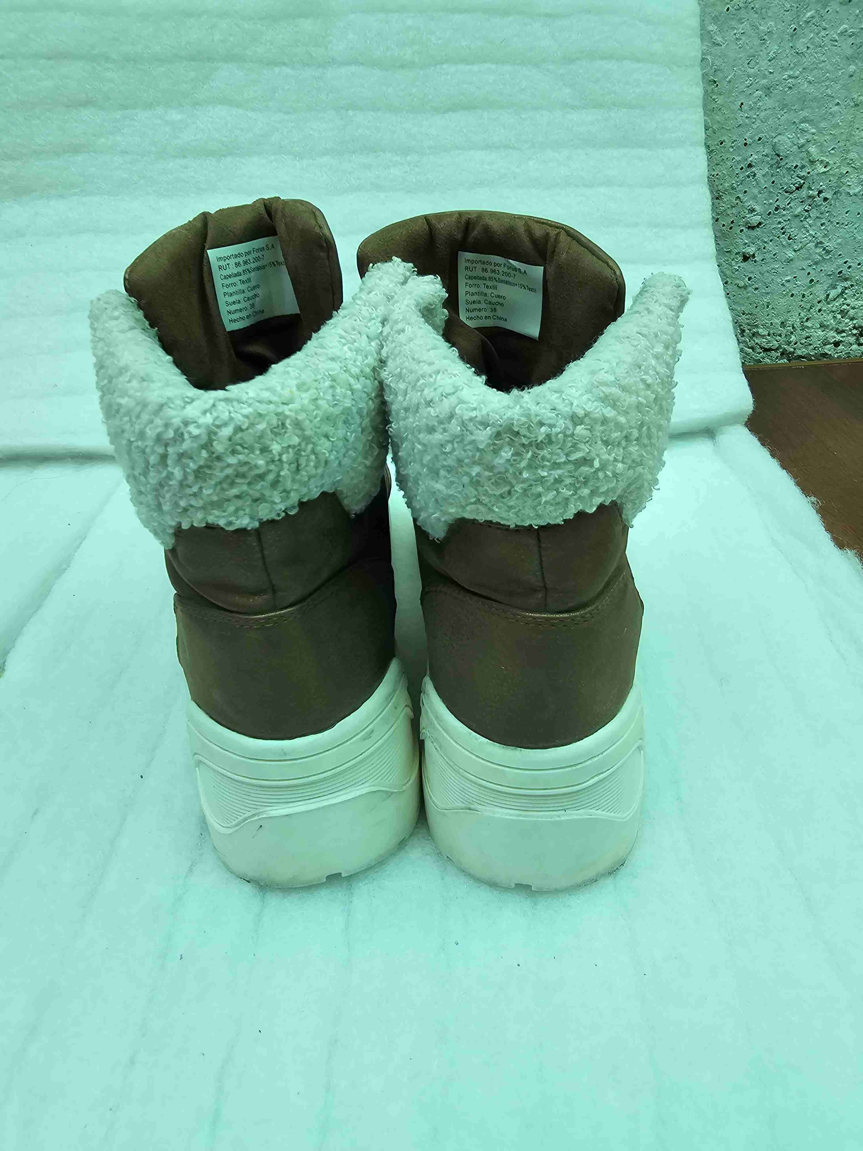 Botines marrones con forro - miniatura 3