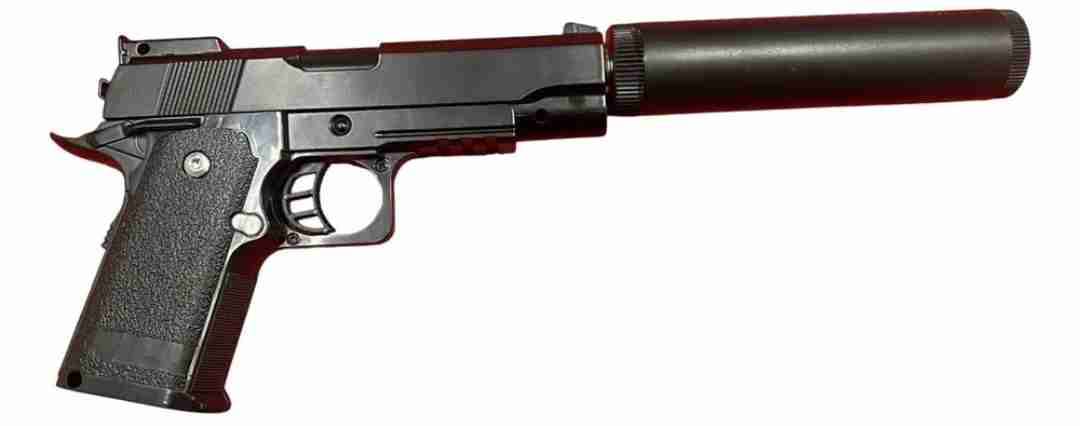 Pistola de aire comprimido con balines airsoft - 3