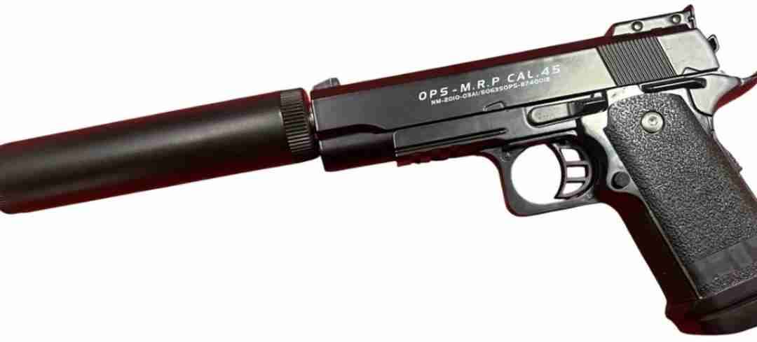 Pistola de aire comprimido con balines airsoft - 4