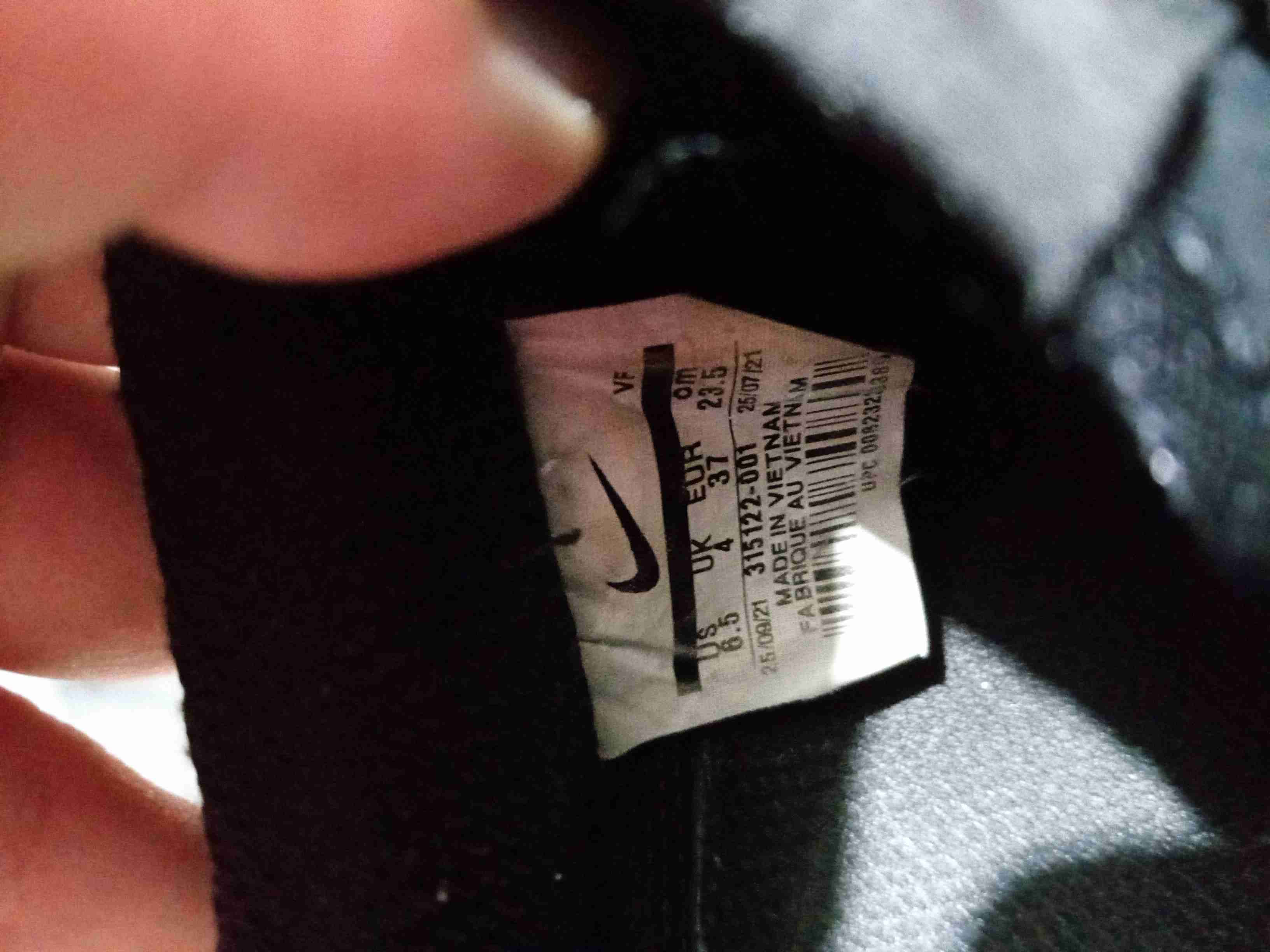 Zapatillas Nike negras originales - miniatura 3