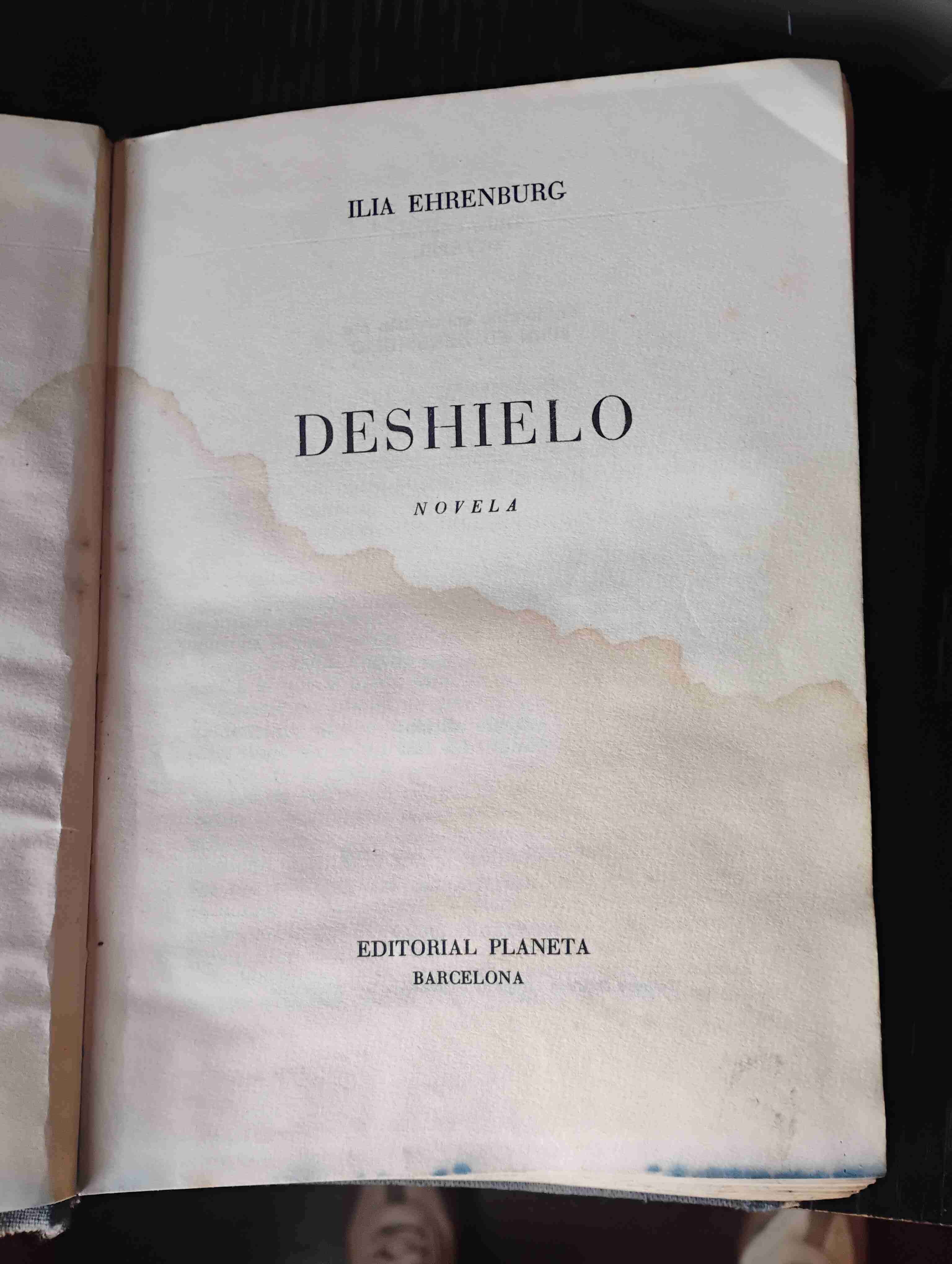 Libro antiguo " El deshielo" - miniatura 2