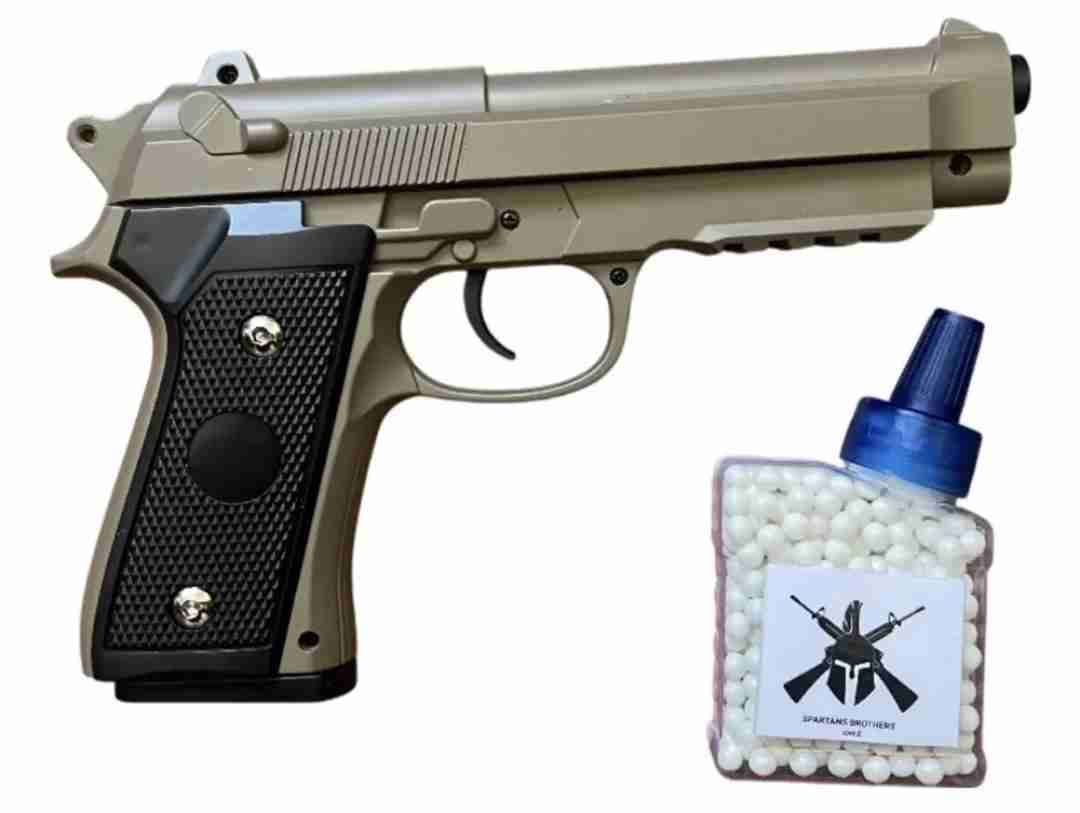 Pistola de aire comprimido colt full metalica - 1