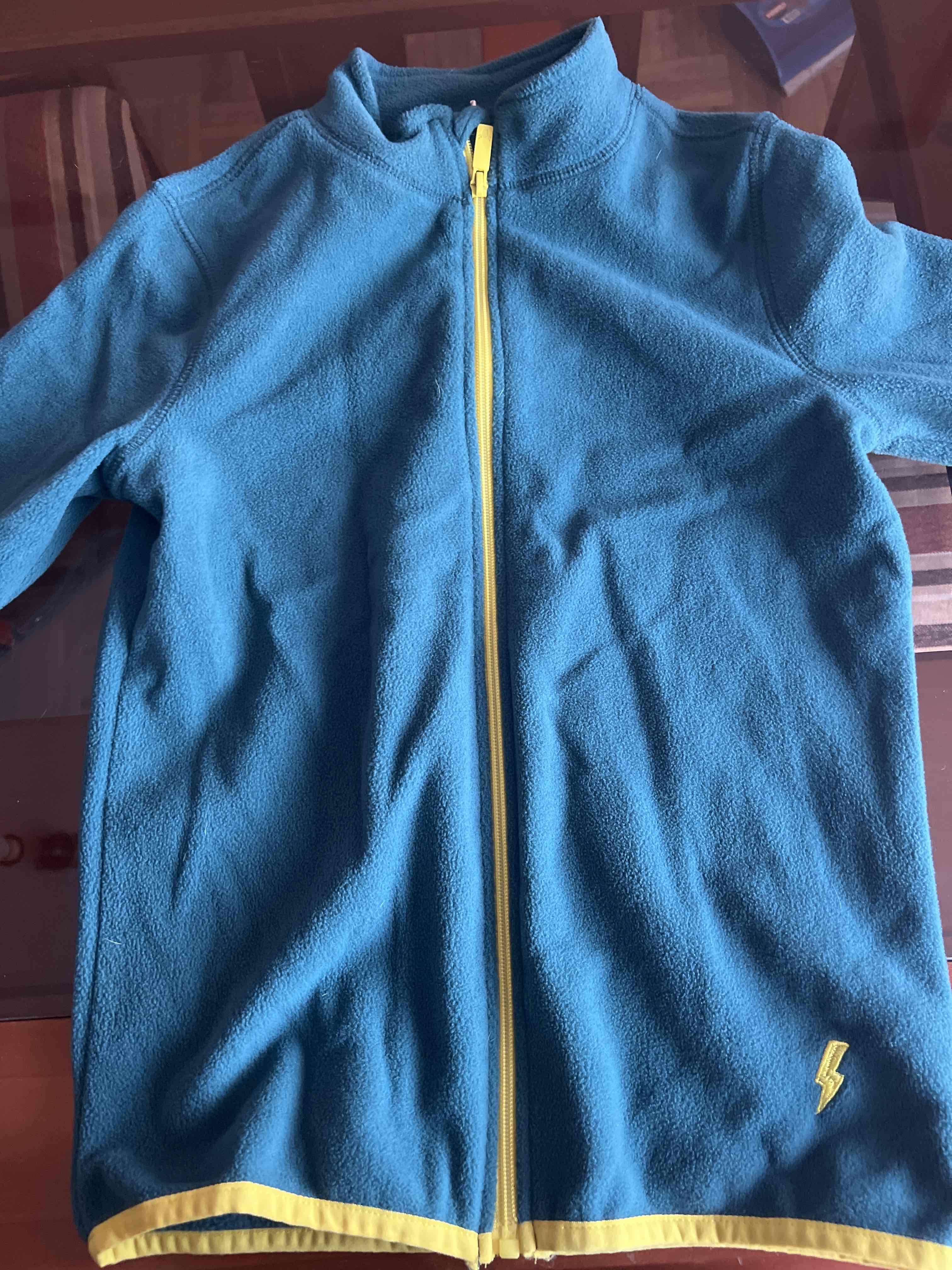 Polar azul con cierre amarillo talla 14 - 1