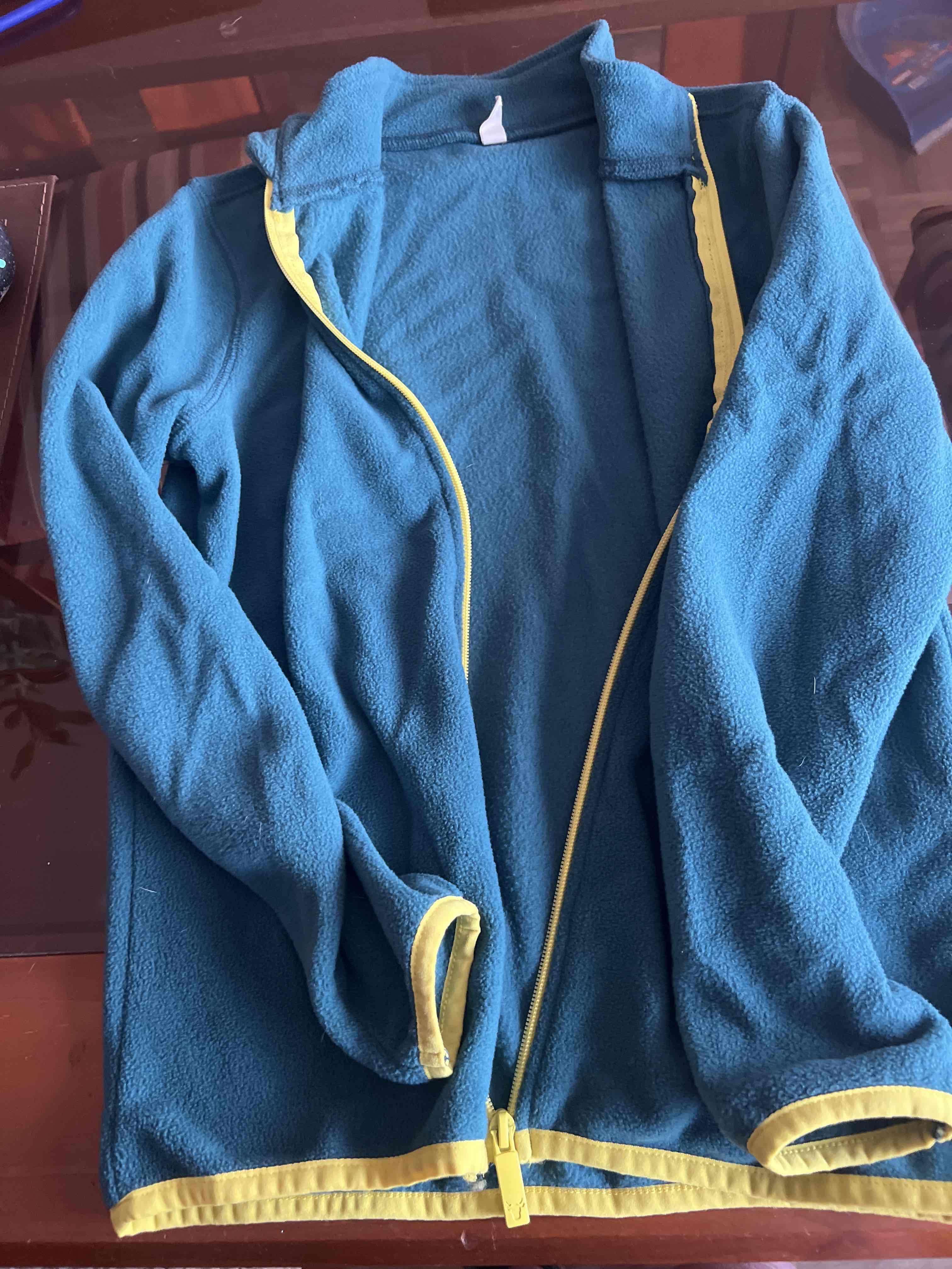 Polar azul con cierre amarillo talla 14 - 2