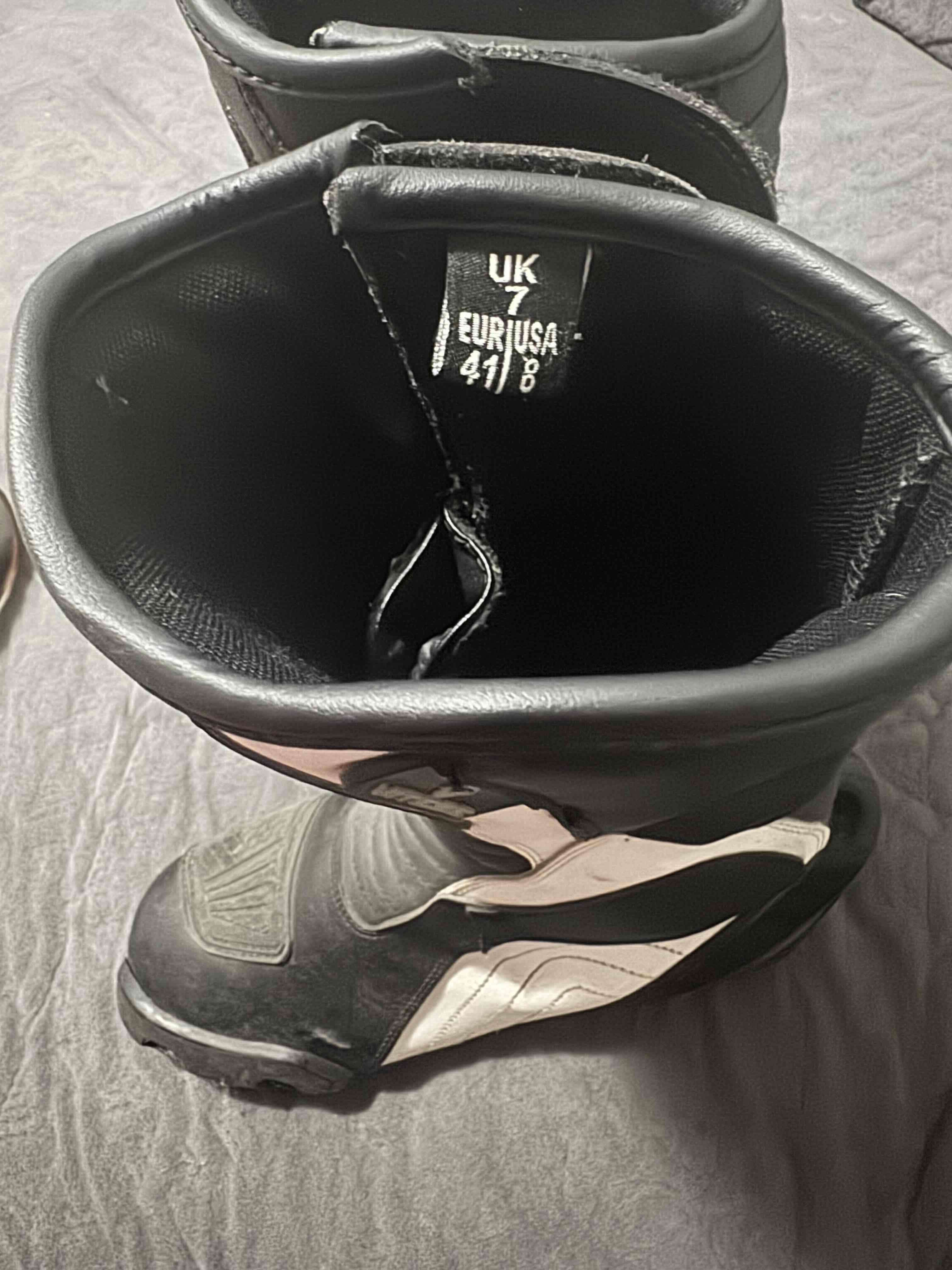 Botas de motocicleta negras - 3