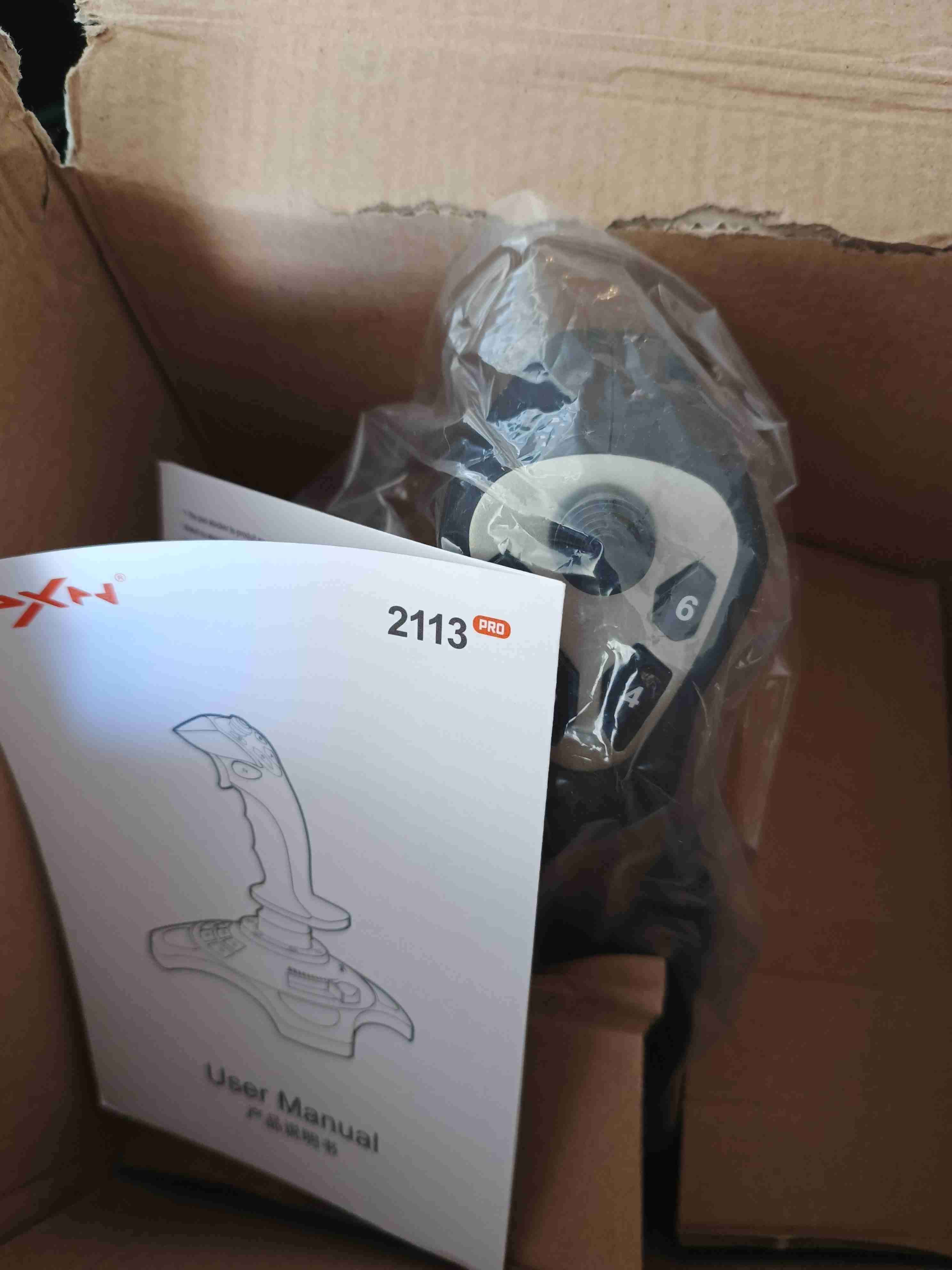 Joystick simulador de vuelo PNX - miniatura 2