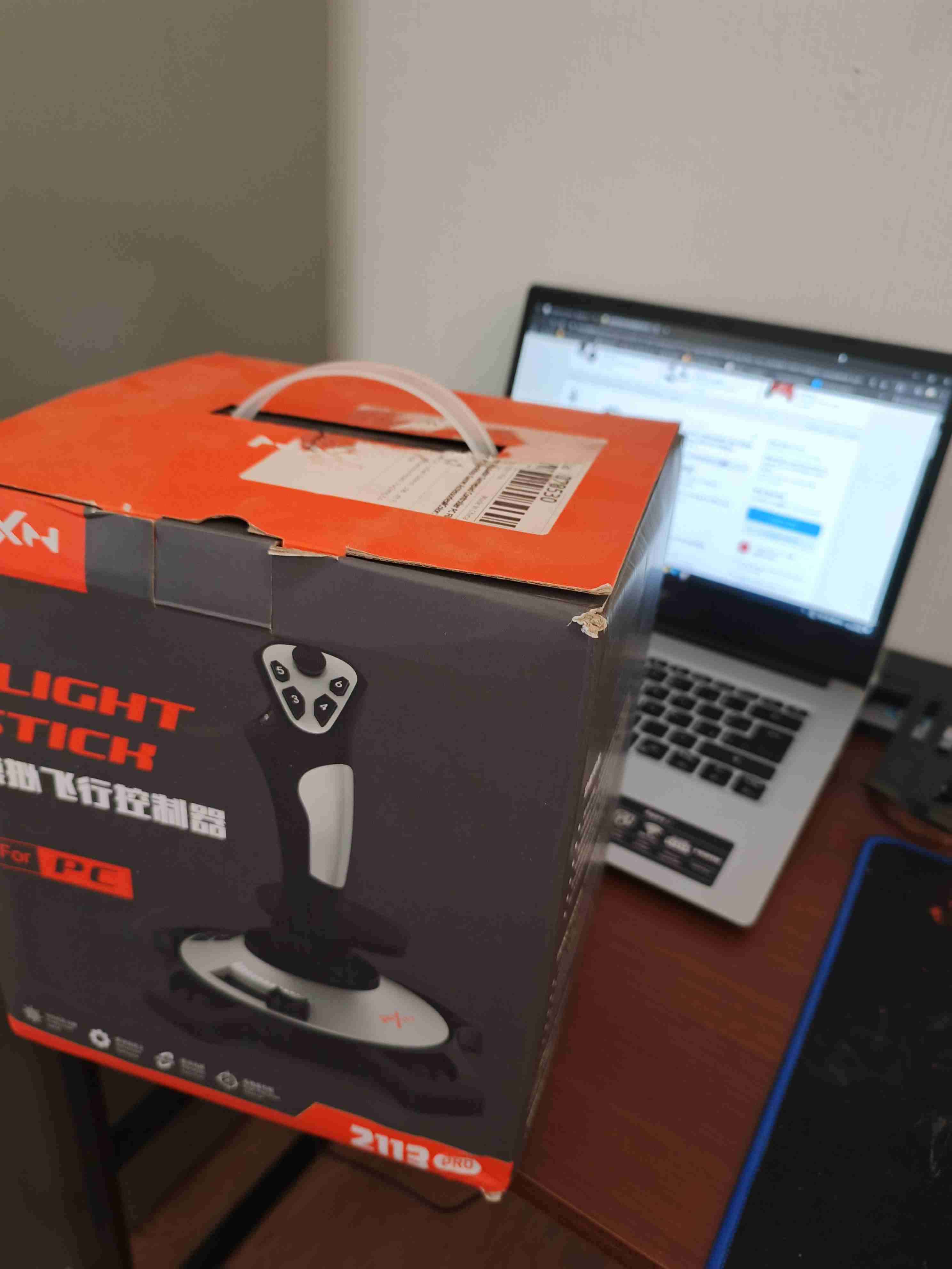 Joystick simulador de vuelo PNX - miniatura 3