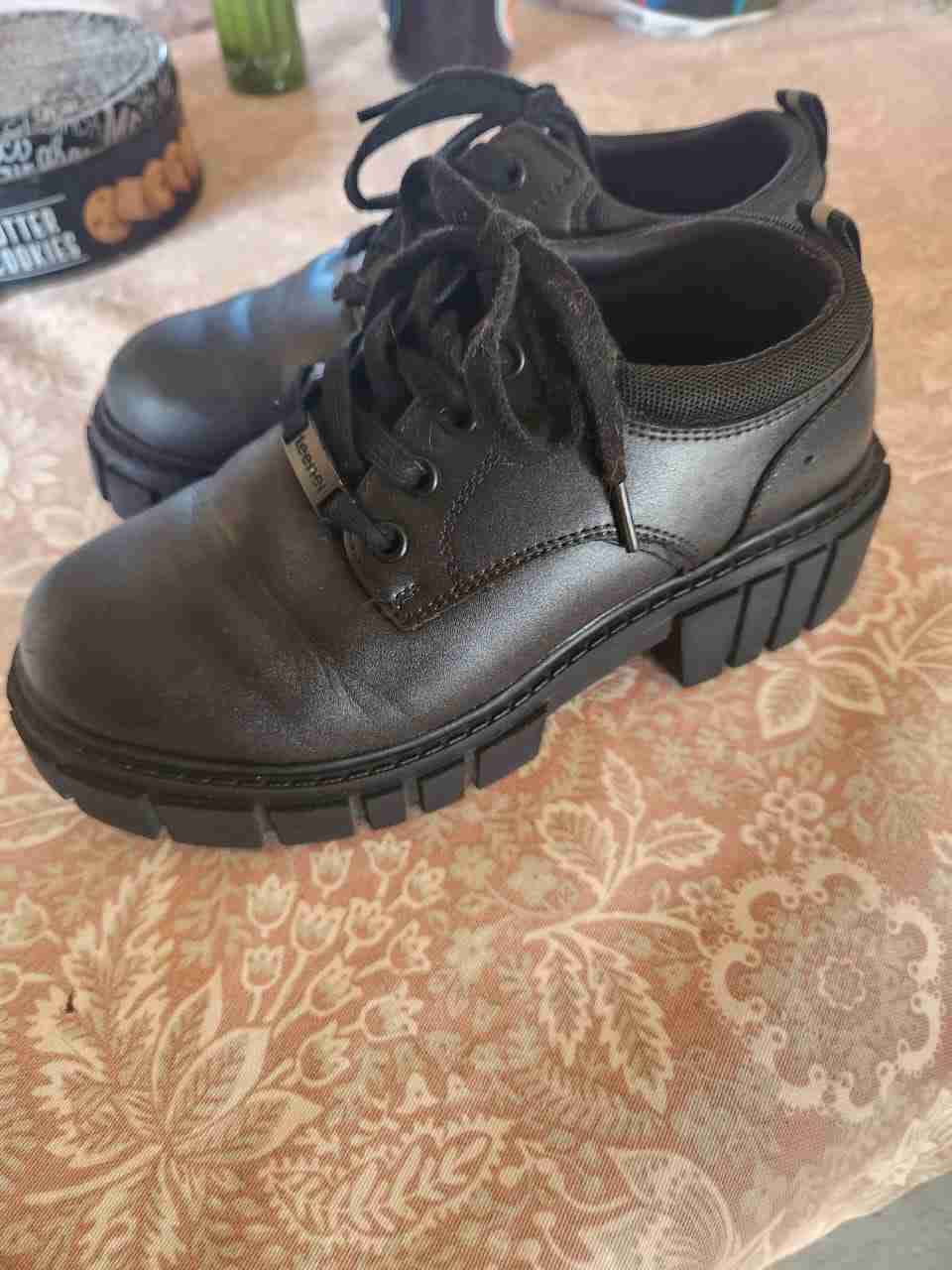 Zapatos negros de cuero - 2