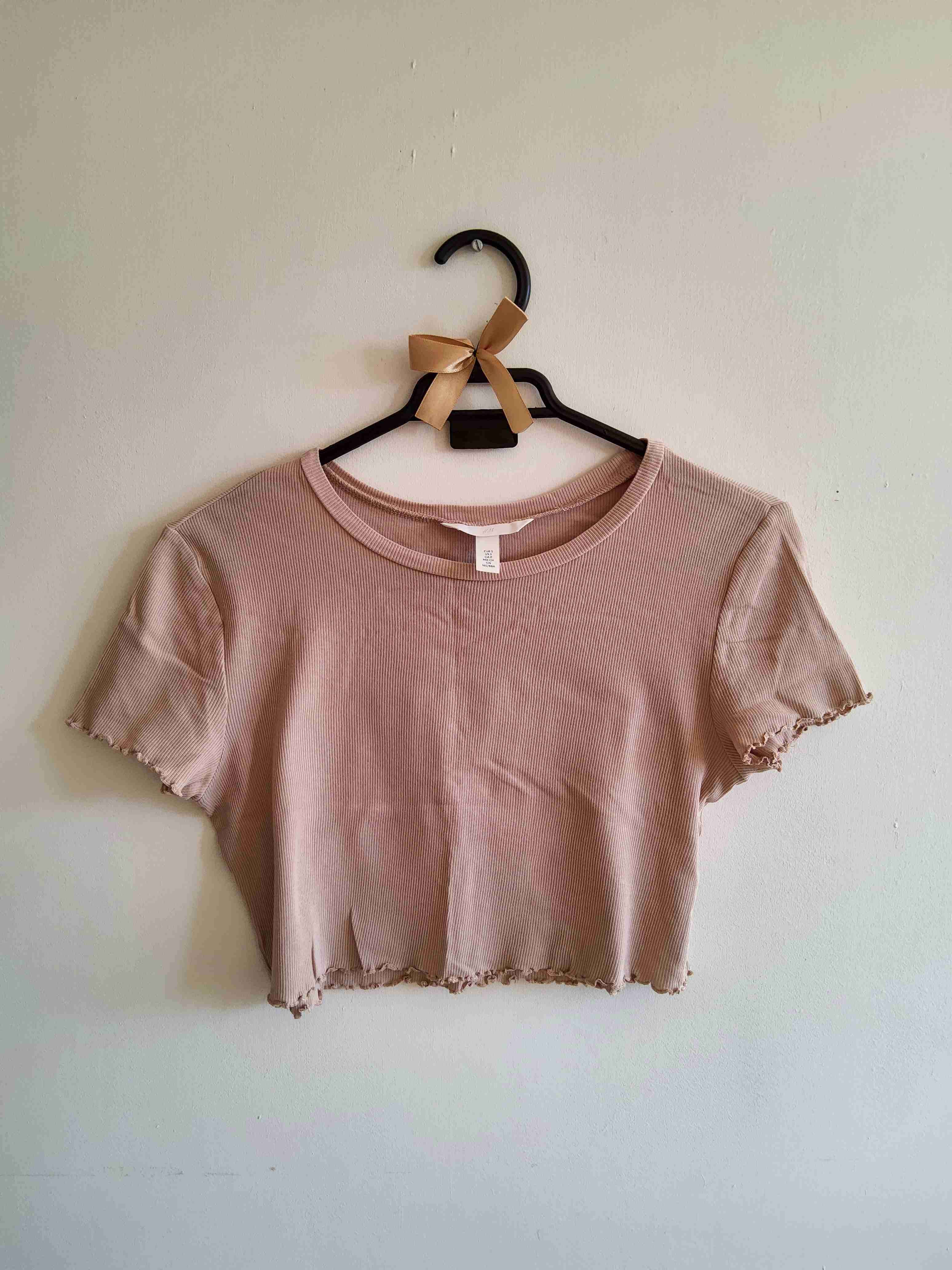 Polera crop top H&M