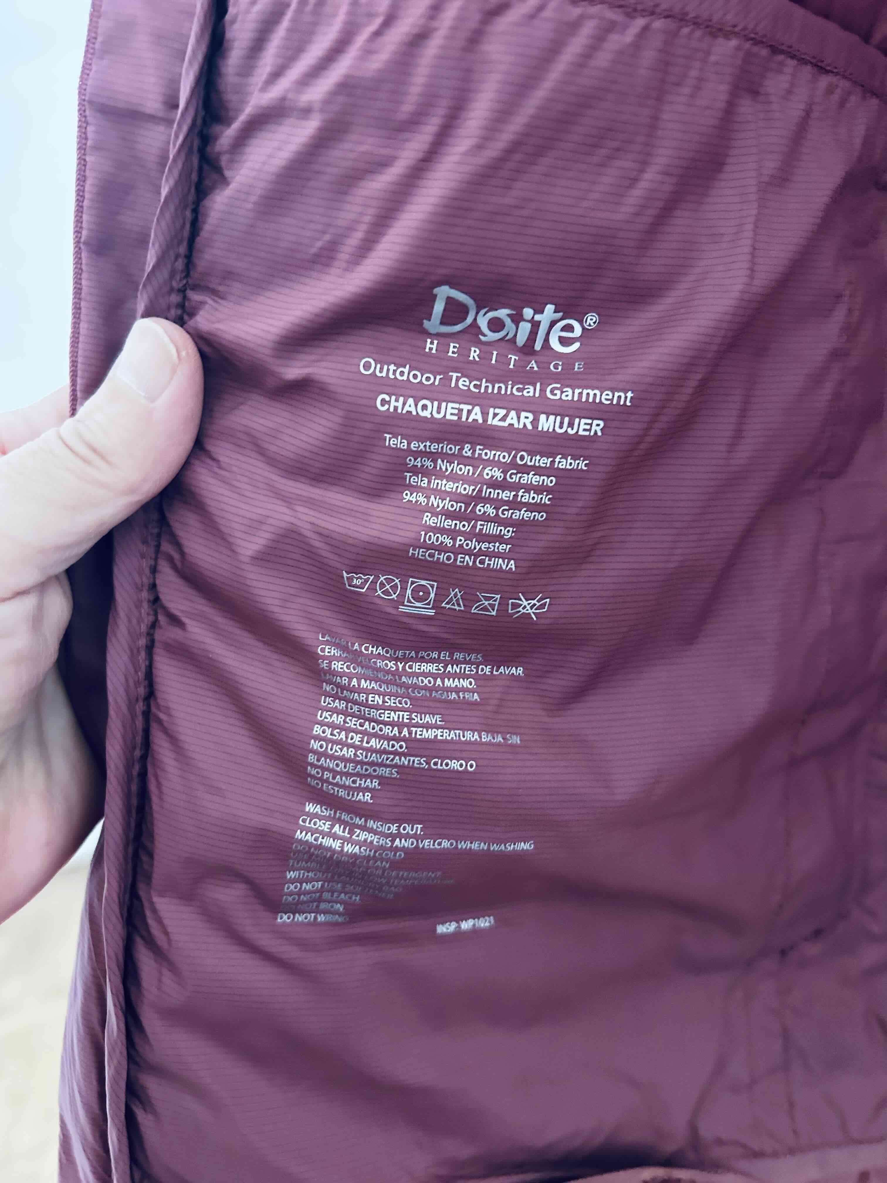 Chaqueta acolchada burdeos - miniatura 2