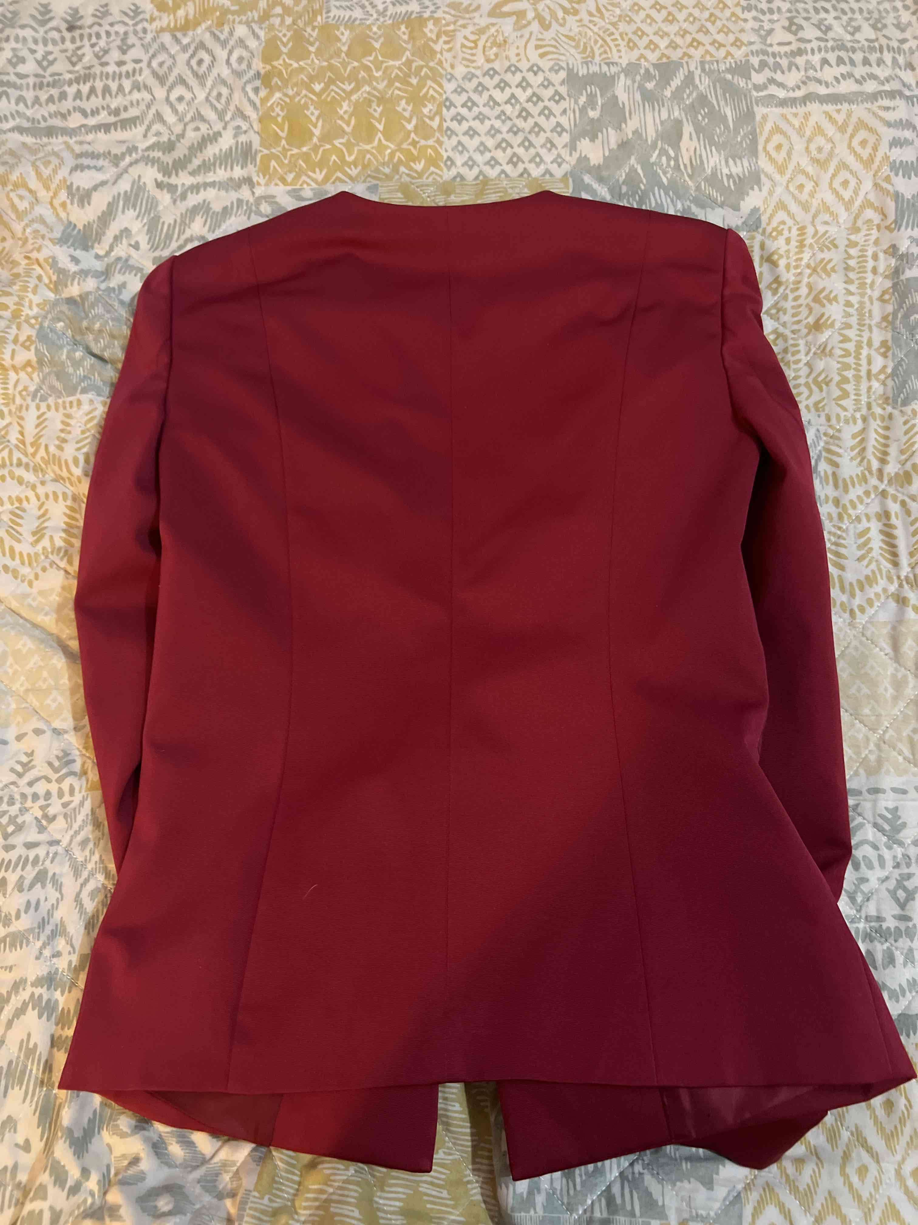 Blazer mujer rojo elegante - miniatura 4