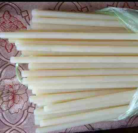 Barras de silicona industrial amarillas