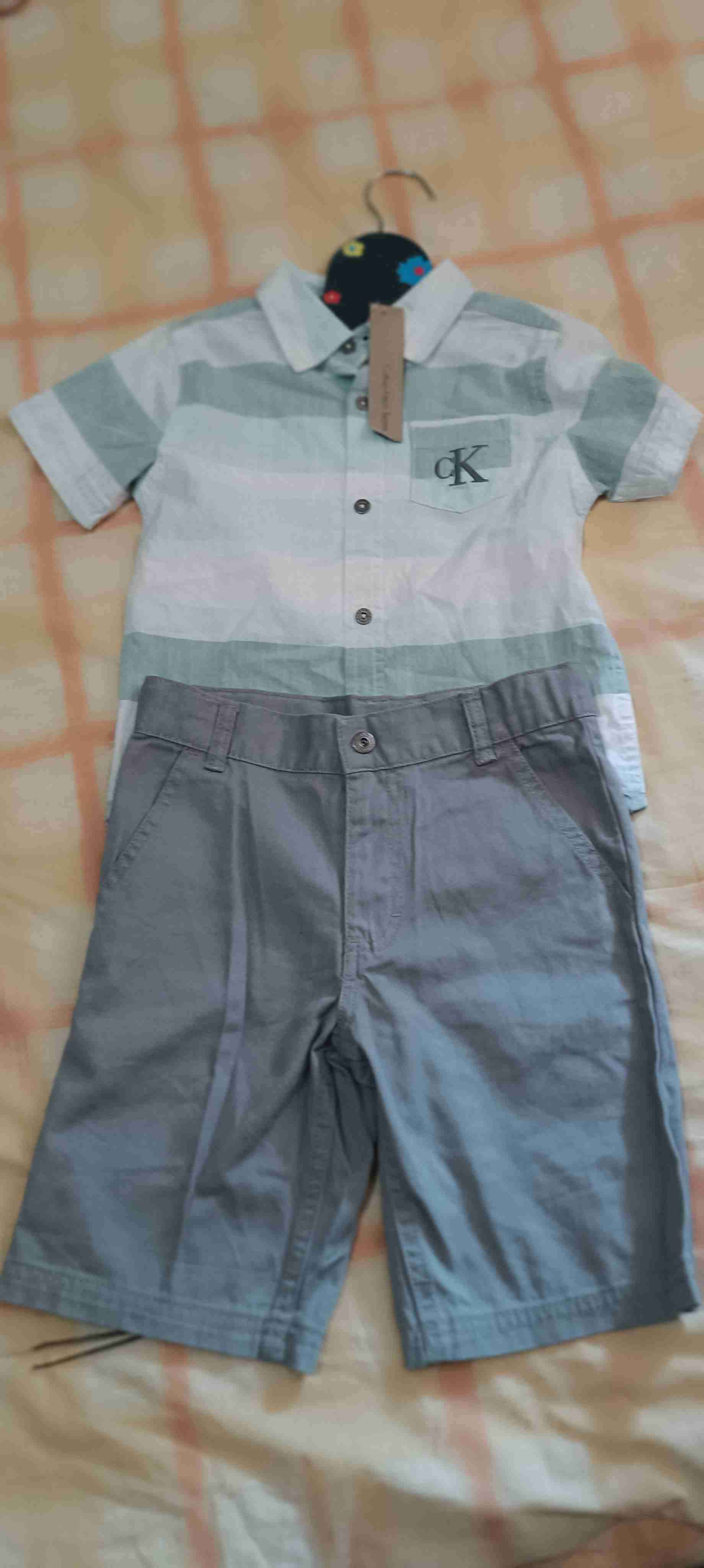 Shorts grises casuales - miniatura 5