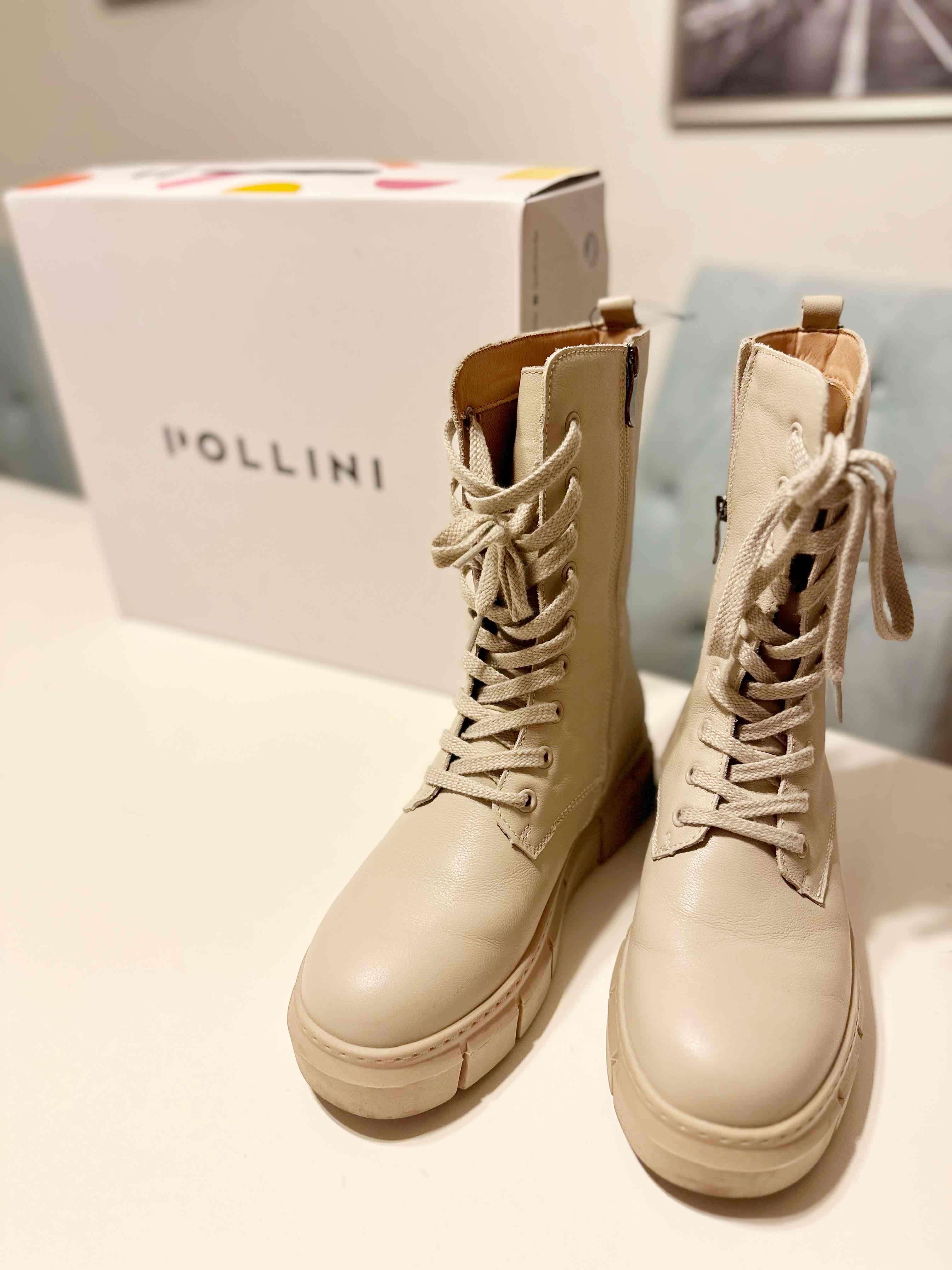 Botines estilo militar Pollini - 1