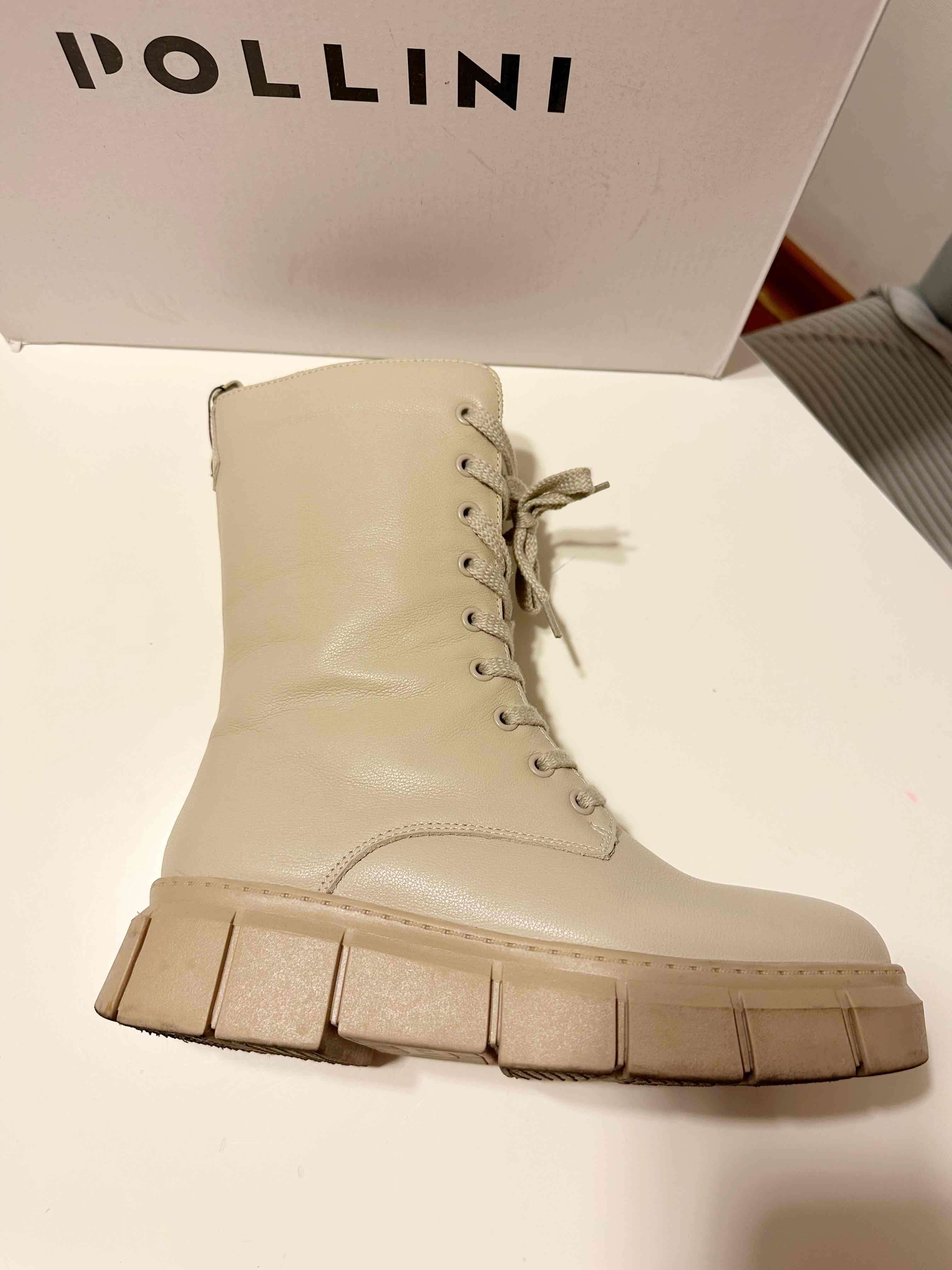 Botines estilo militar Pollini - 4