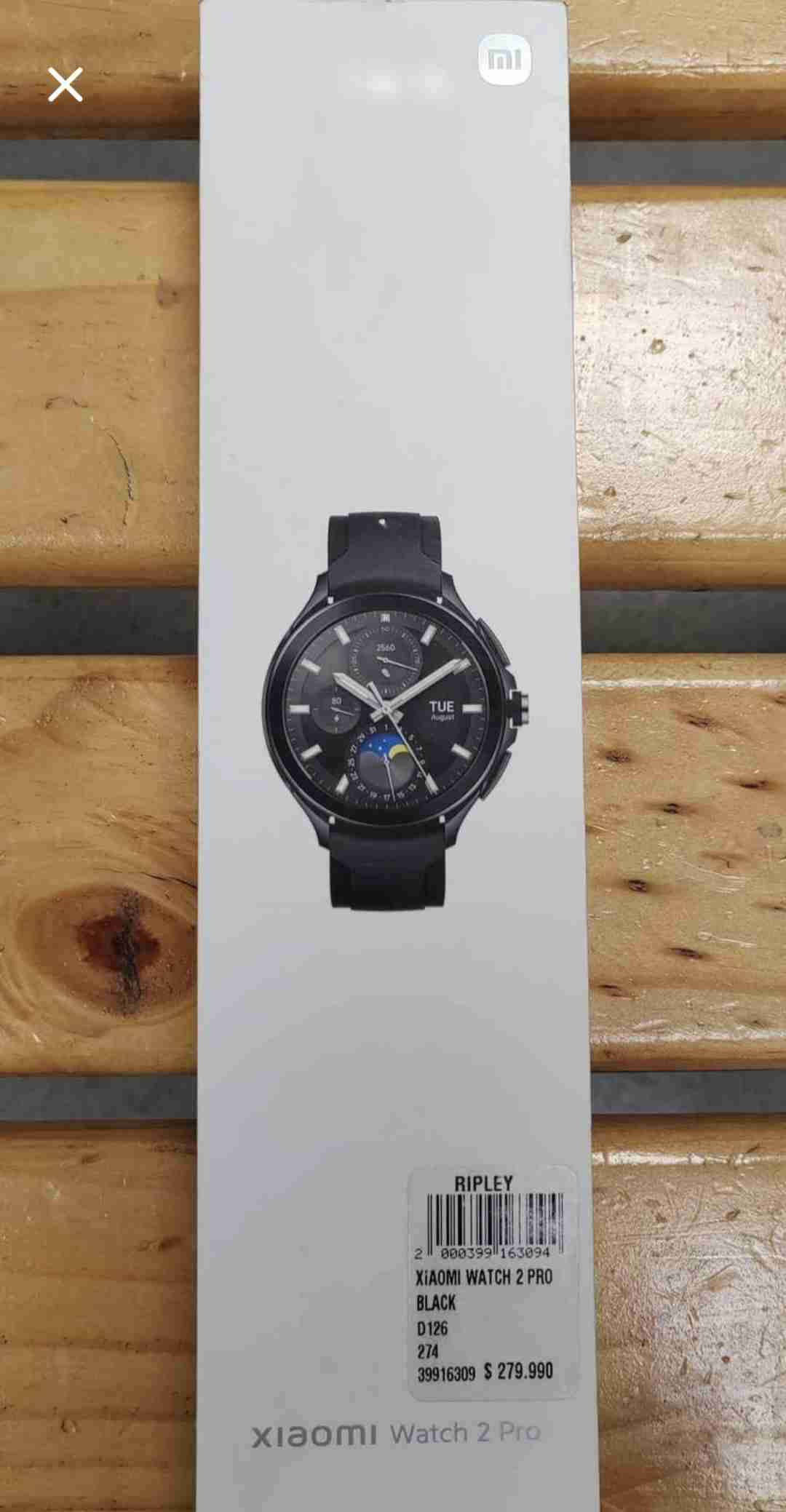 Smartwatch Xiaomi Watch 2 Pro Negro - 1