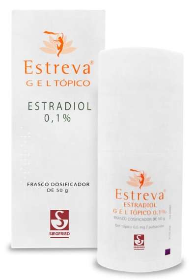 Gel tópico Estreva Estradiol 0,1%