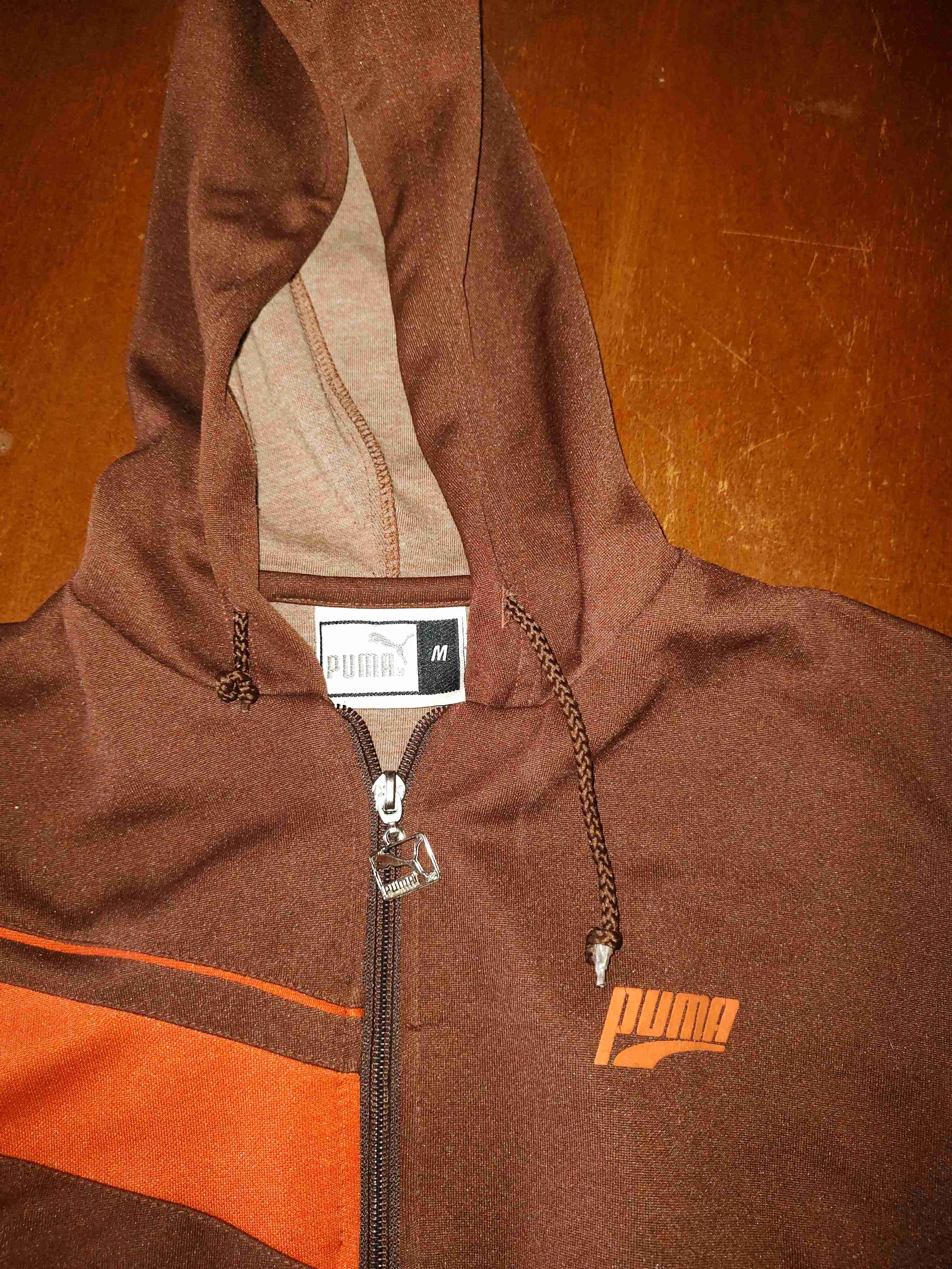 Polerón Puma con capucha marrón - 2