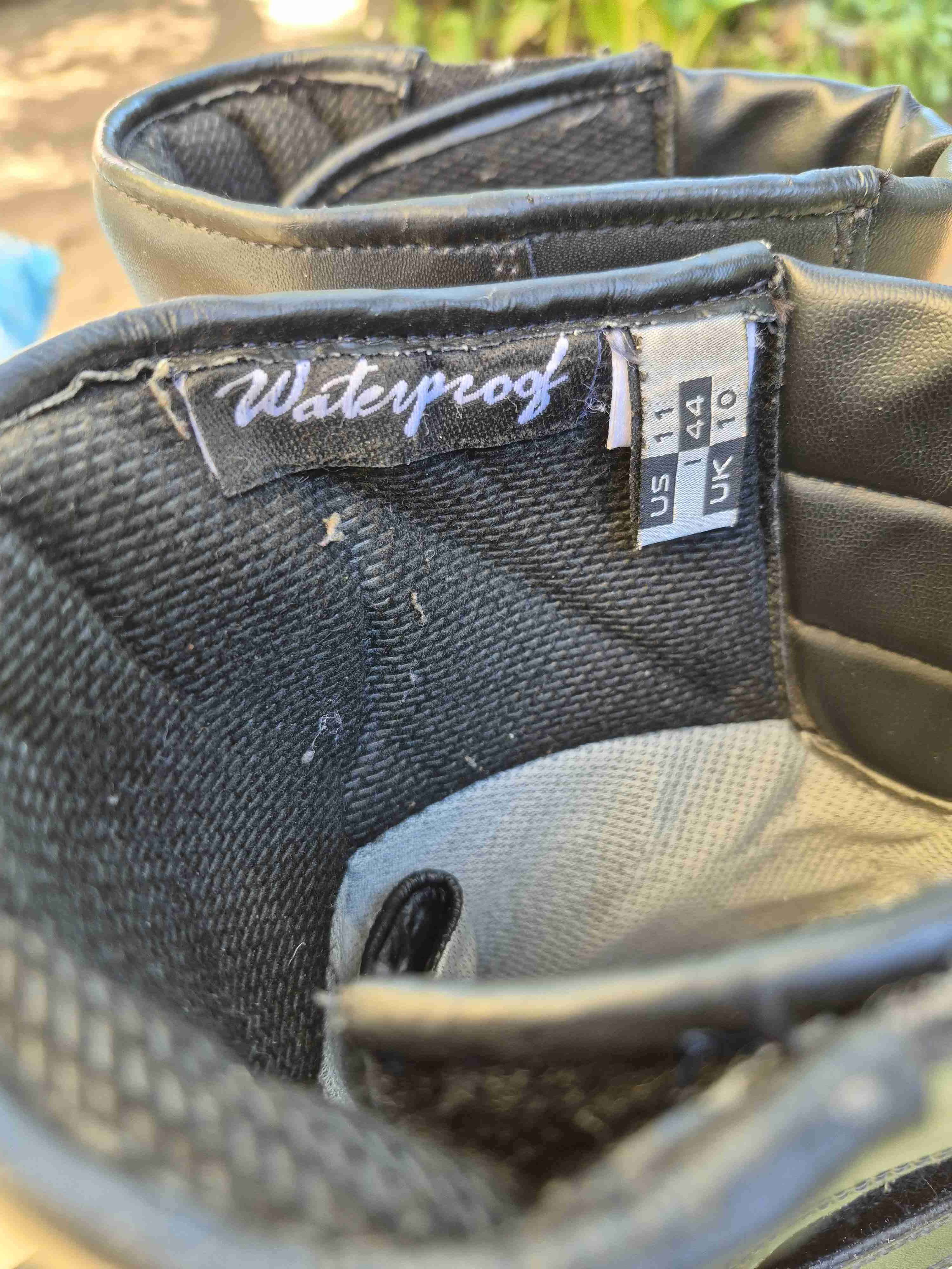 Botas de moto negras Walter prot - miniatura 5